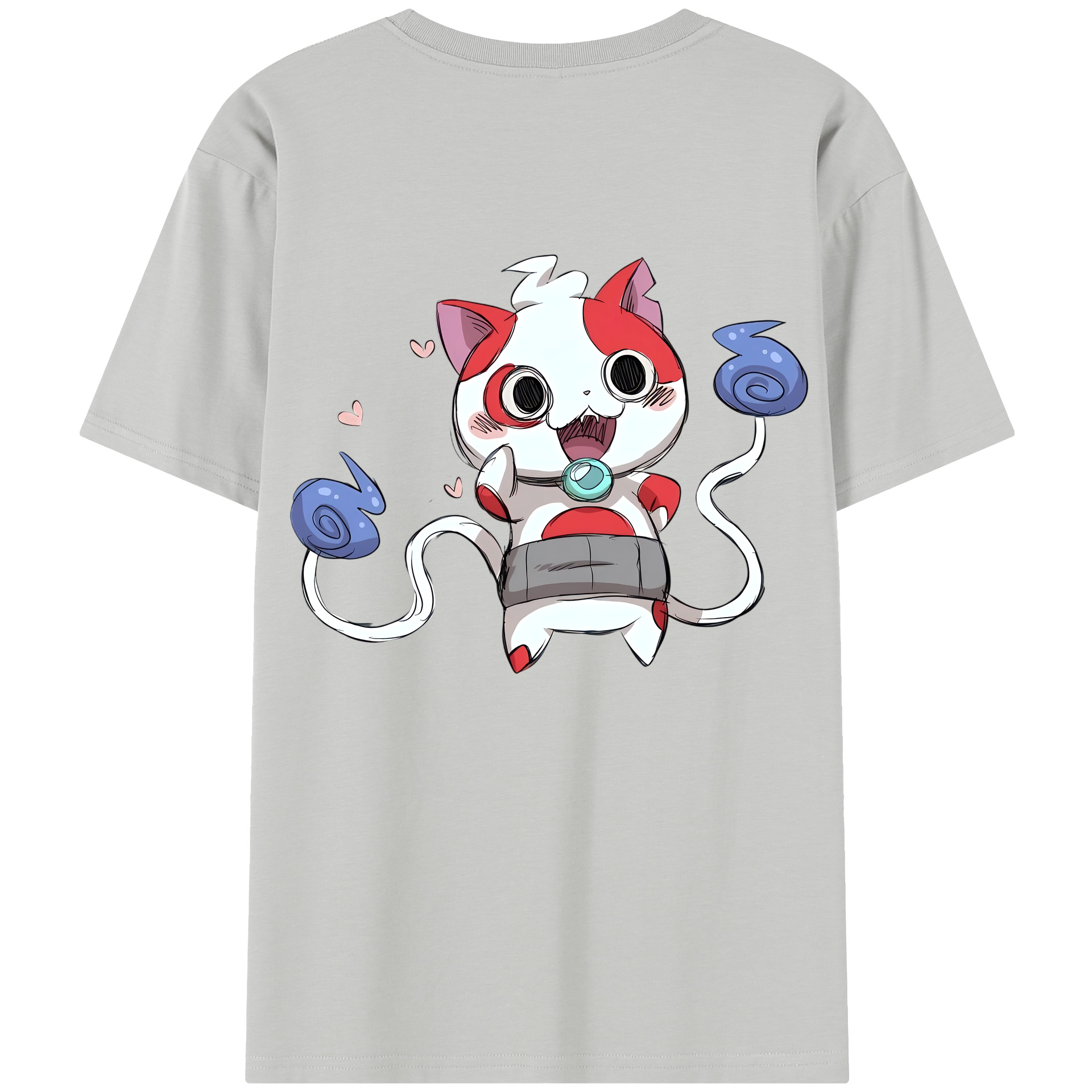 （画像用） 妖怪ウォッチ Yo-kai Watch 綿100％半袖Tシャツ（背面プリント）