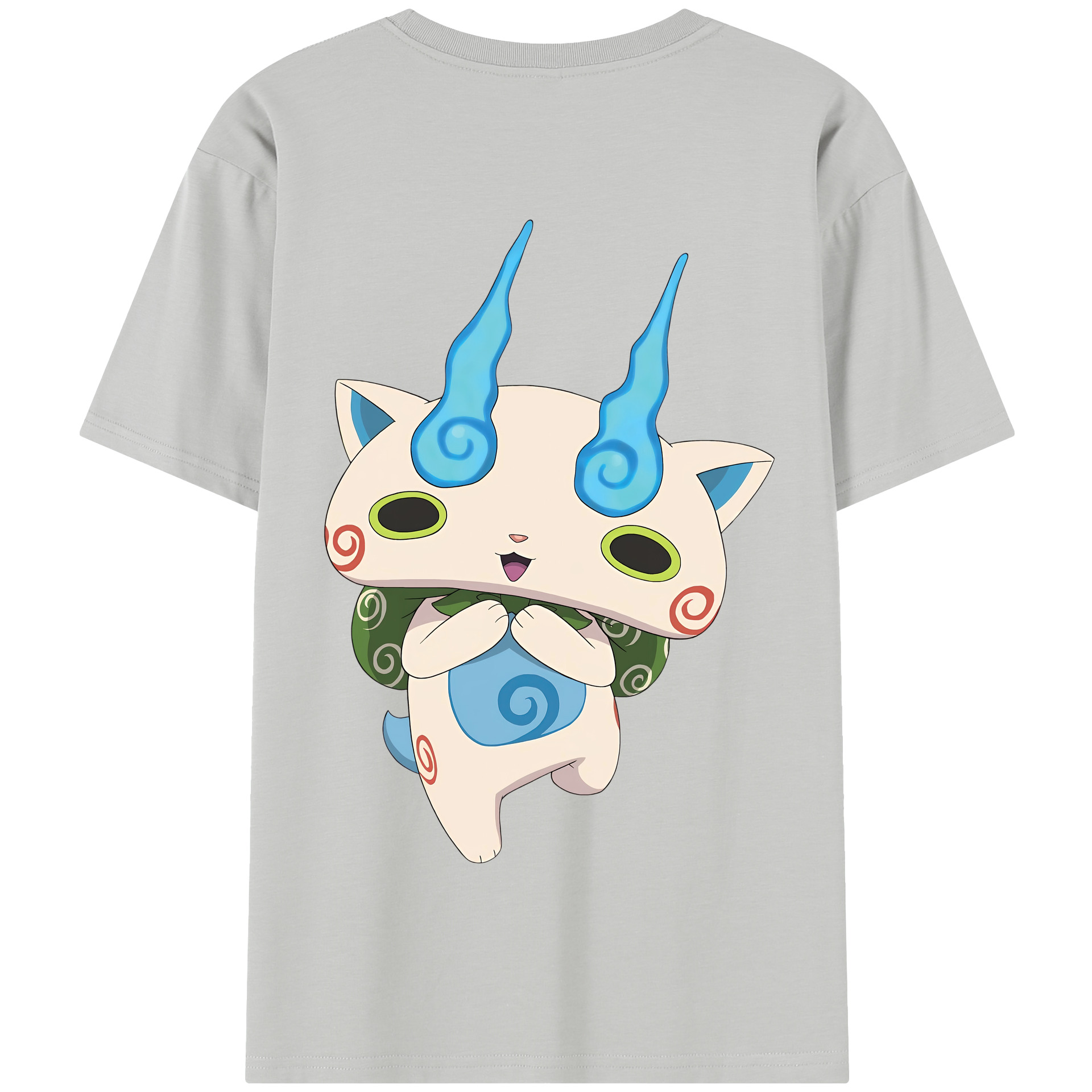 （画像用） 妖怪ウォッチ Yo-kai Watch 綿100％半袖Tシャツ（背面プリント）