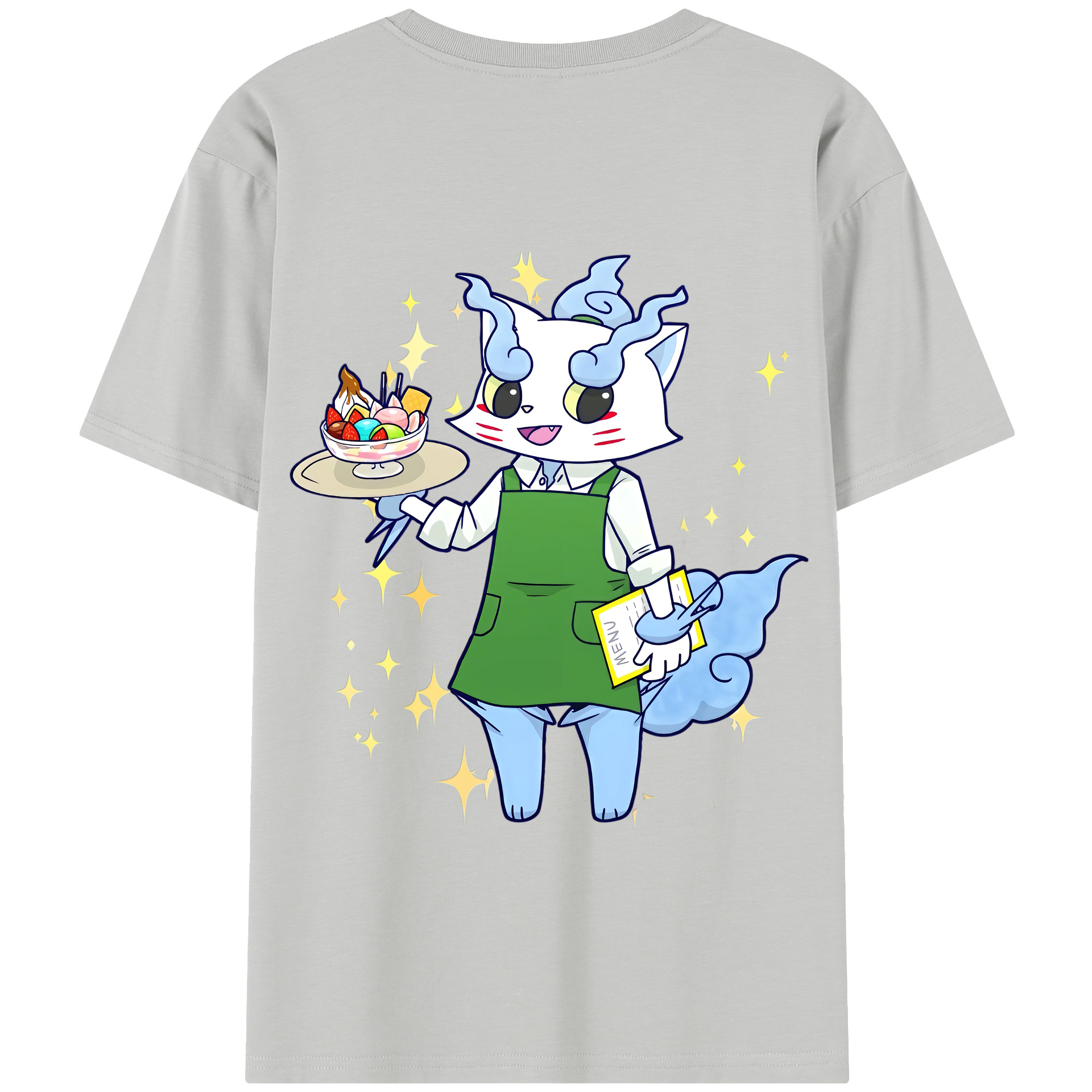 （画像用） 妖怪ウォッチ Yo-kai Watch 綿100％半袖Tシャツ（背面プリント）