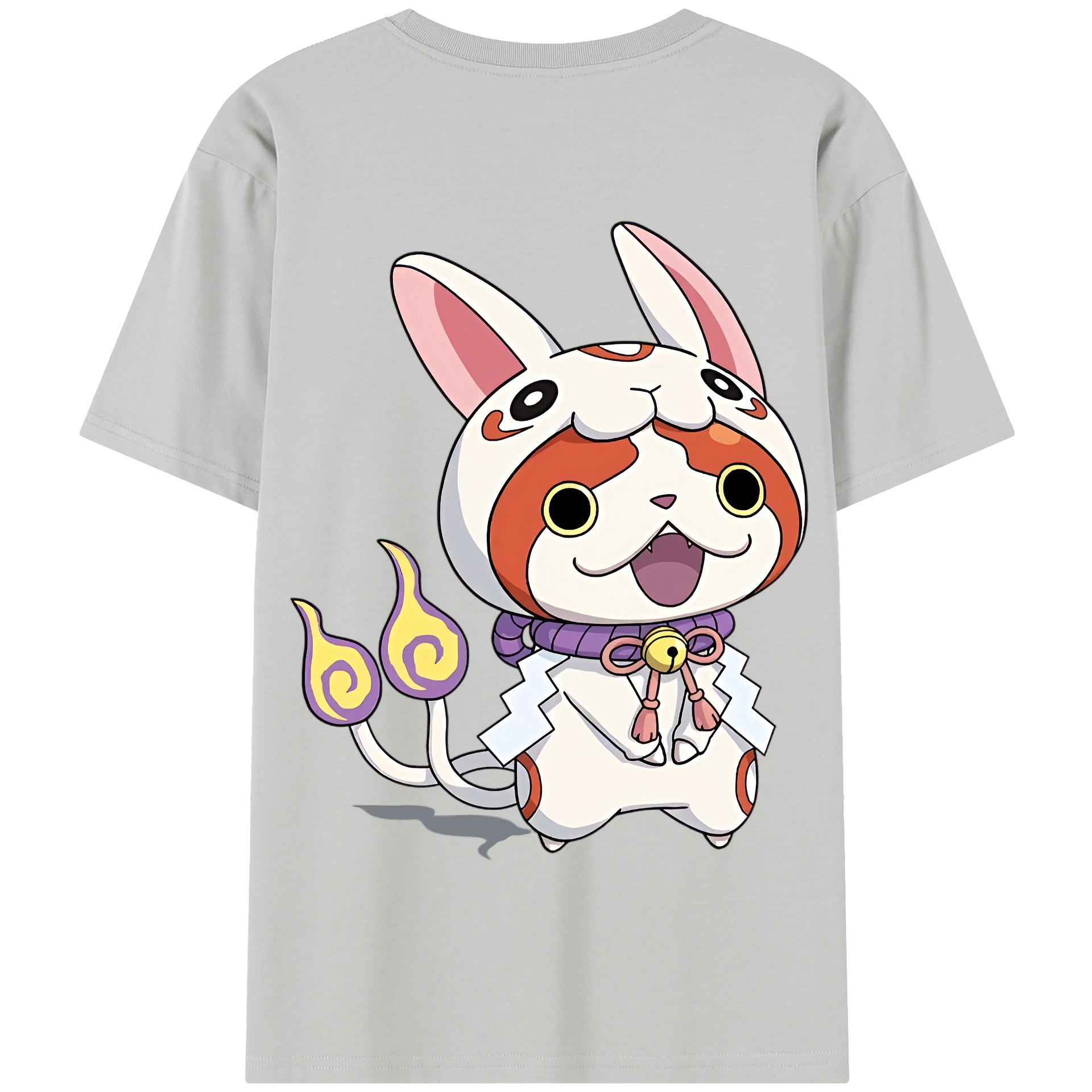 （画像用） 妖怪ウォッチ Yo-kai Watch 綿100％半袖Tシャツ（背面プリント）