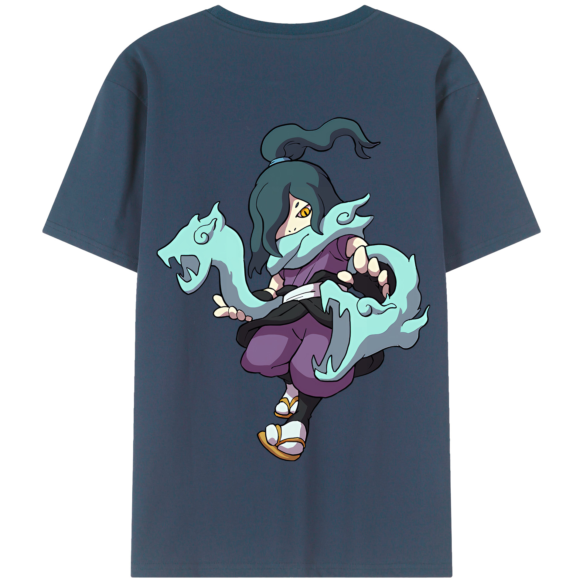 （画像用） 妖怪ウォッチ Yo-kai Watch 綿100％半袖Tシャツ（背面プリント）