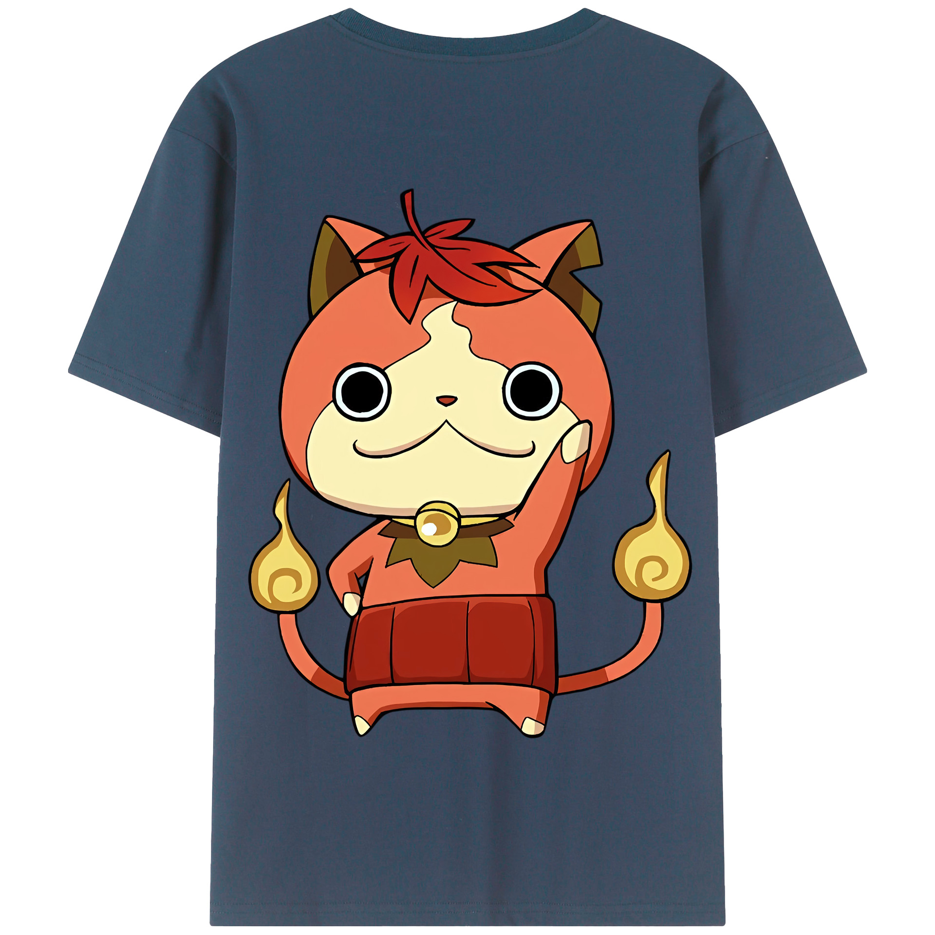 （画像用） 妖怪ウォッチ Yo-kai Watch 綿100％半袖Tシャツ（背面プリント）