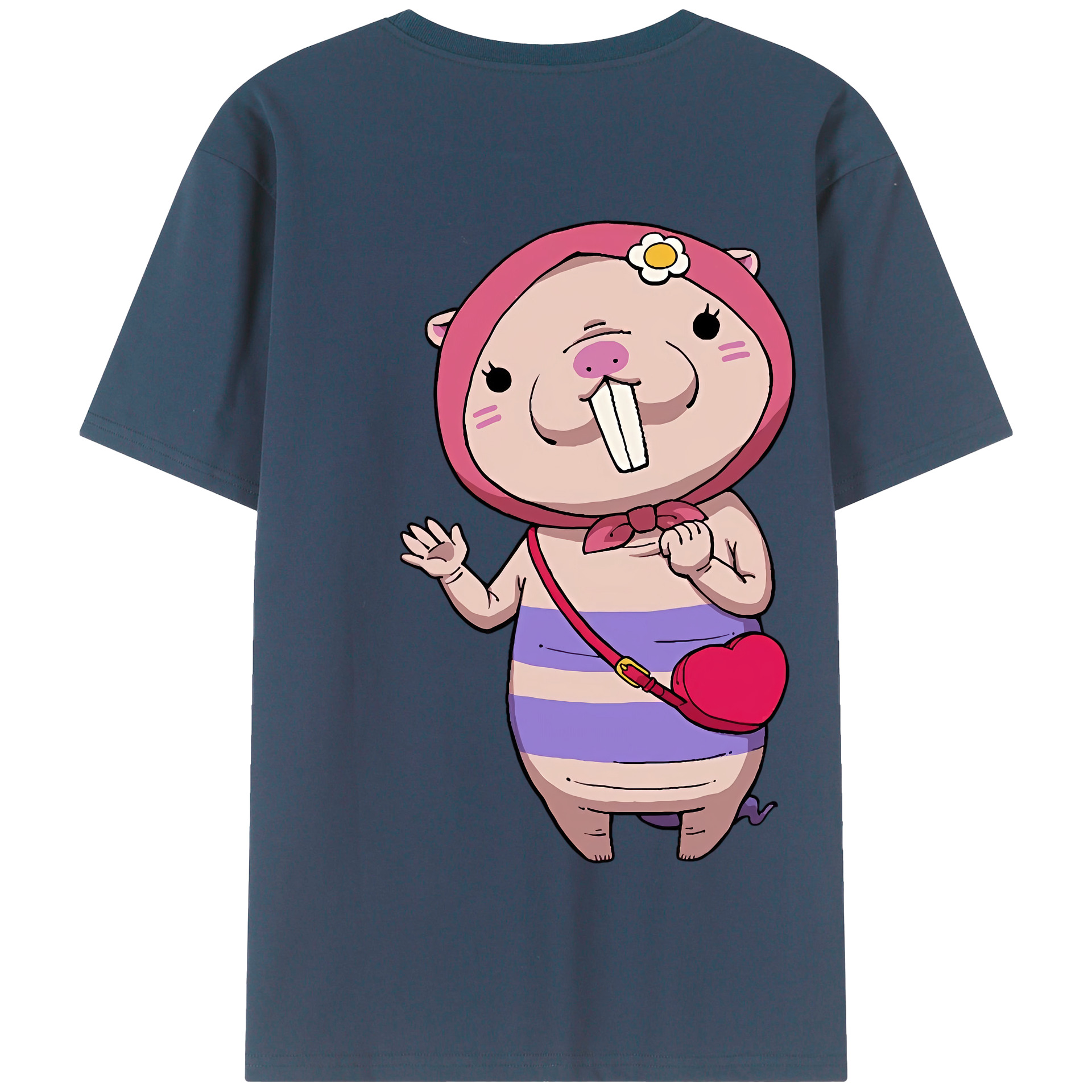 （画像用） 妖怪ウォッチ Yo-kai Watch 綿100％半袖Tシャツ（背面プリント）