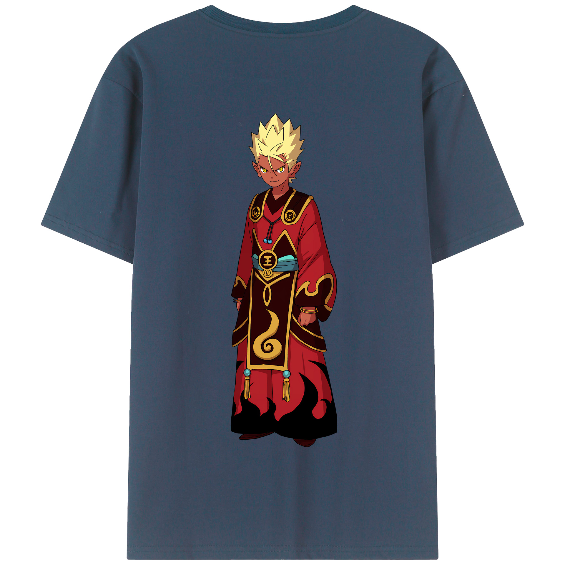 （画像用） 妖怪ウォッチ Yo-kai Watch 綿100％半袖Tシャツ（背面プリント）
