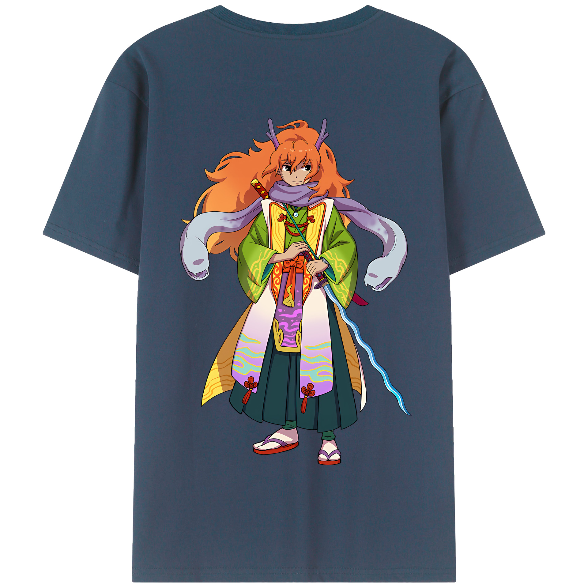 （画像用） 妖怪ウォッチ Yo-kai Watch 綿100％半袖Tシャツ（背面プリント）