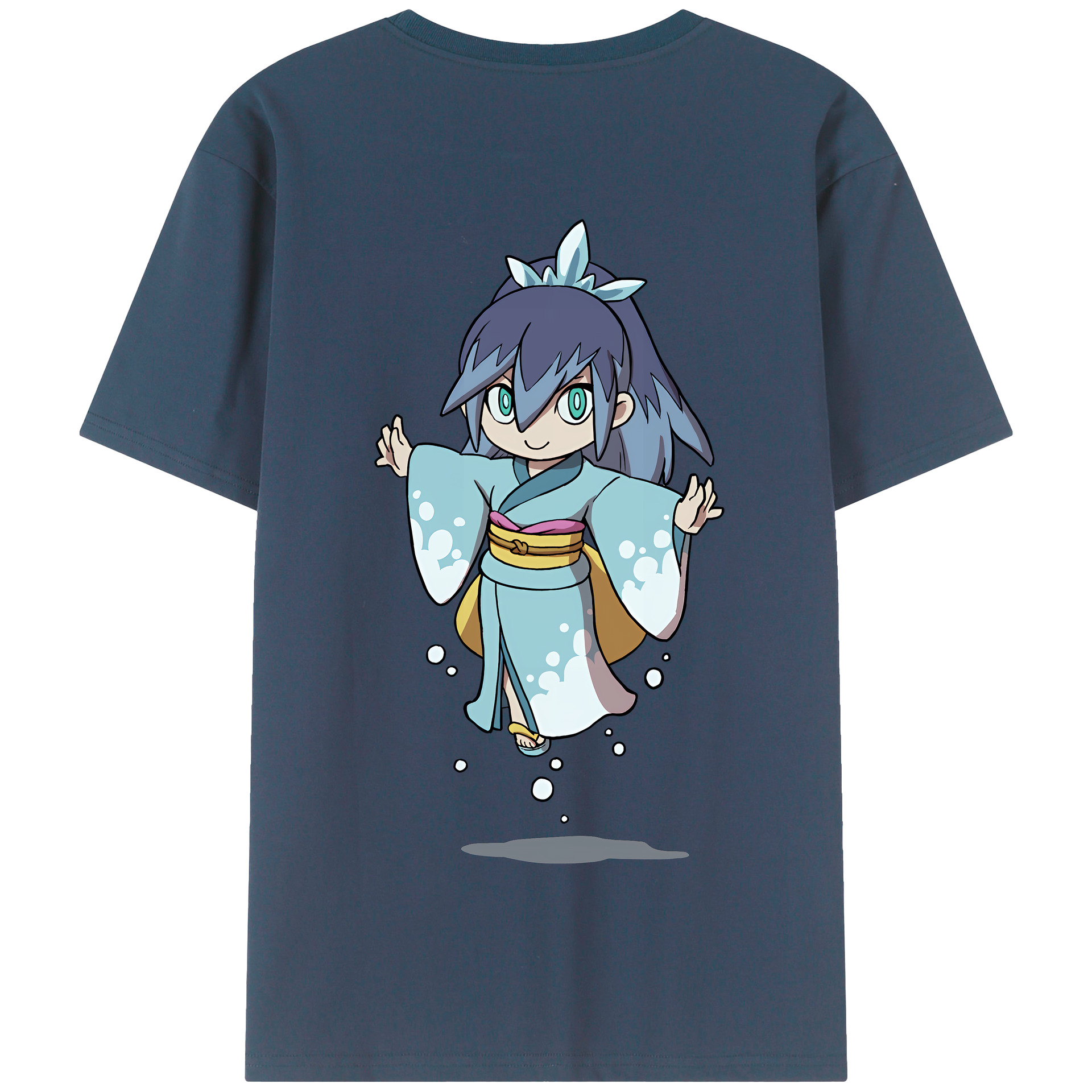 （画像用） 妖怪ウォッチ Yo-kai Watch 綿100％半袖Tシャツ（背面プリント）
