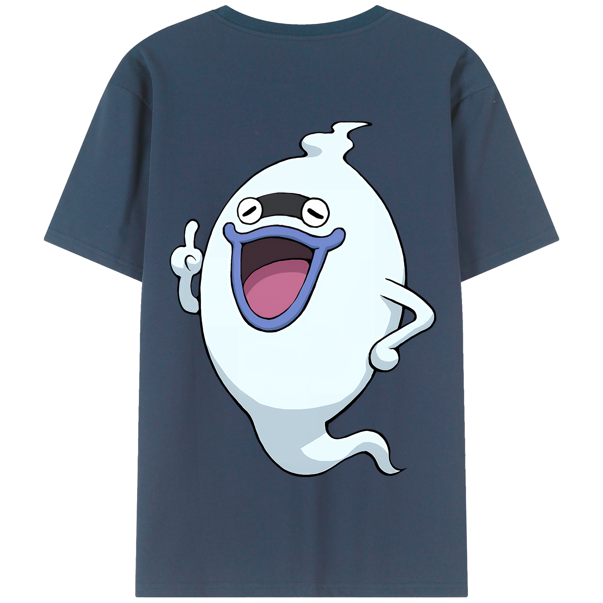（画像用） 妖怪ウォッチ Yo-kai Watch 綿100％半袖Tシャツ（背面プリント）