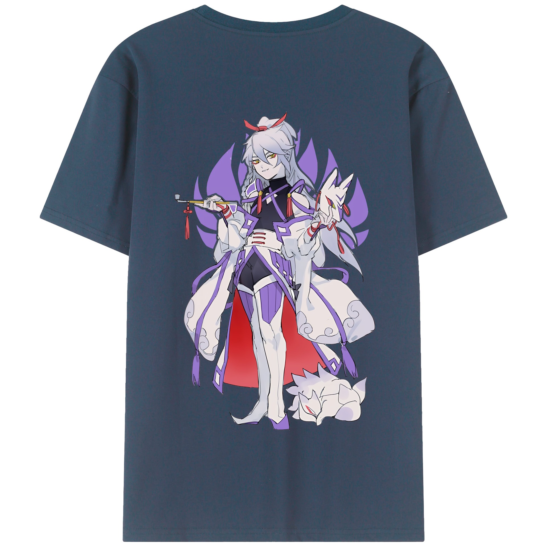 （画像用） 妖怪ウォッチ Yo-kai Watch 綿100％半袖Tシャツ（背面プリント）