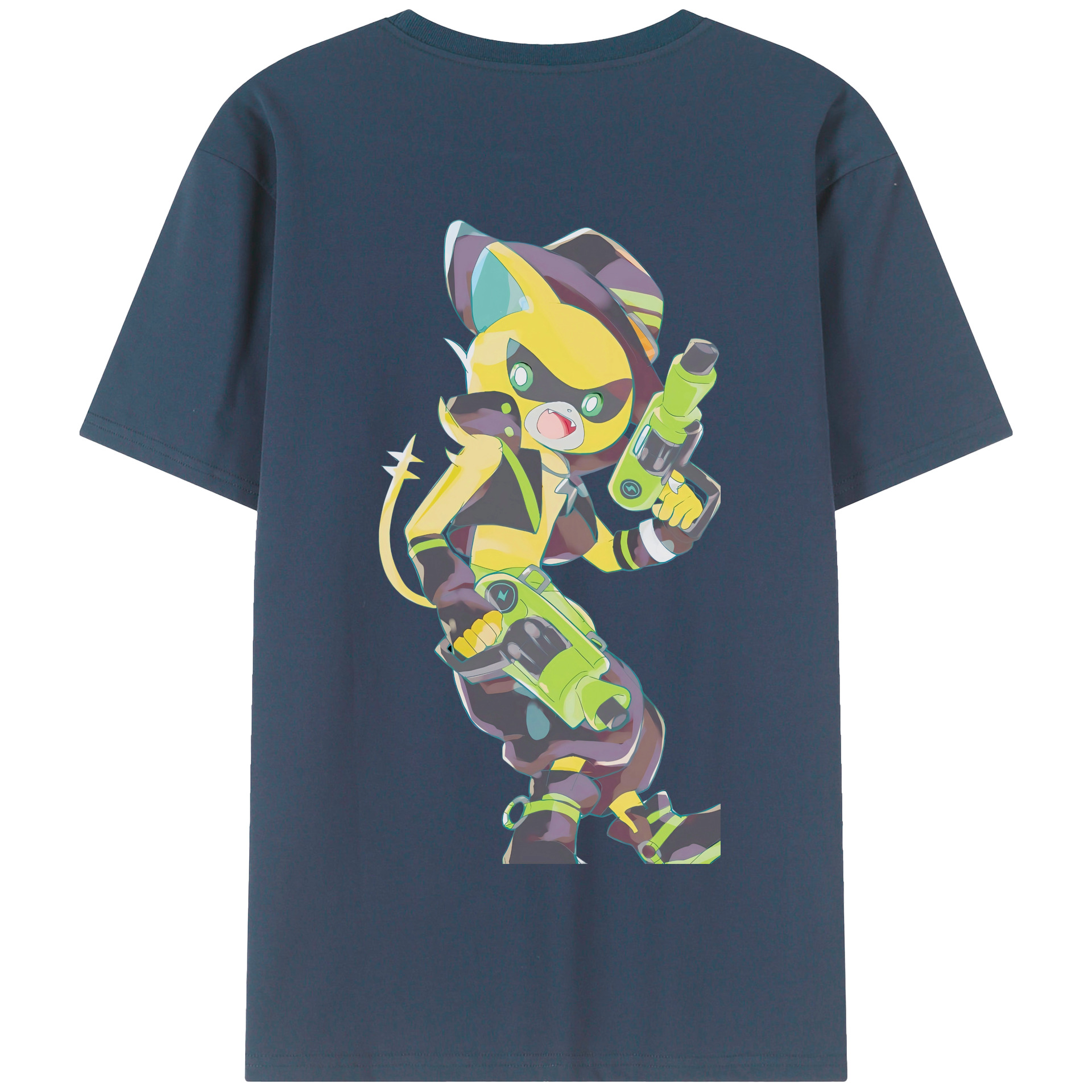 （画像用） 妖怪ウォッチ Yo-kai Watch 綿100％半袖Tシャツ（背面プリント）