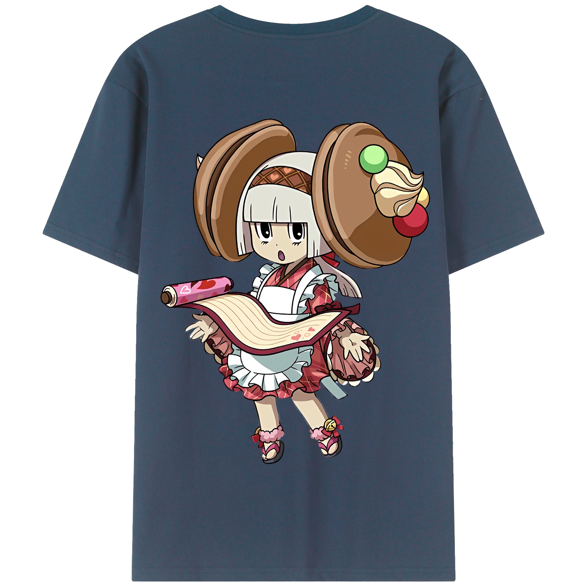 （画像用） 妖怪ウォッチ Yo-kai Watch 綿100％半袖Tシャツ（背面プリント）