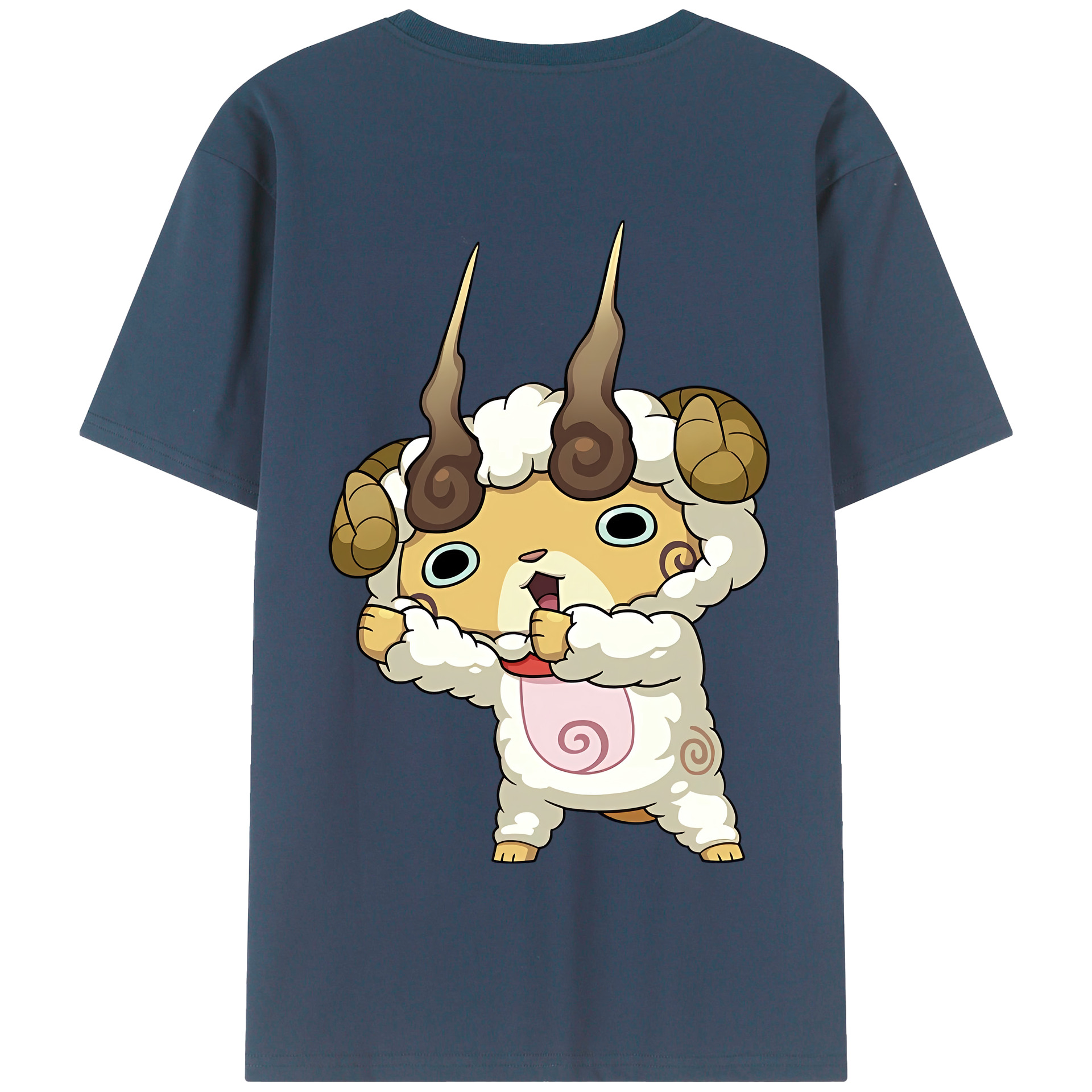 （画像用） 妖怪ウォッチ Yo-kai Watch 綿100％半袖Tシャツ（背面プリント）