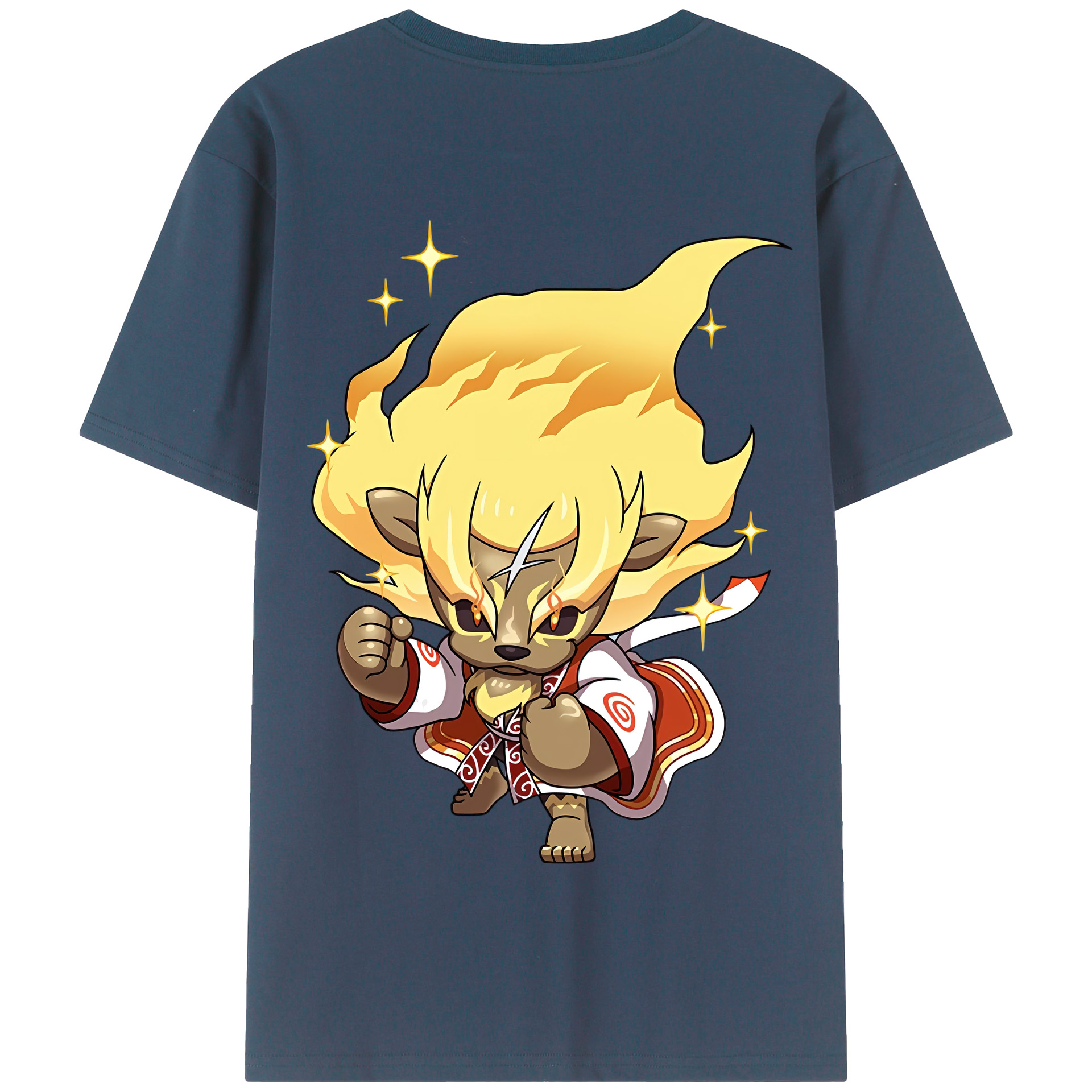 （画像用） 妖怪ウォッチ Yo-kai Watch 綿100％半袖Tシャツ（背面プリント）