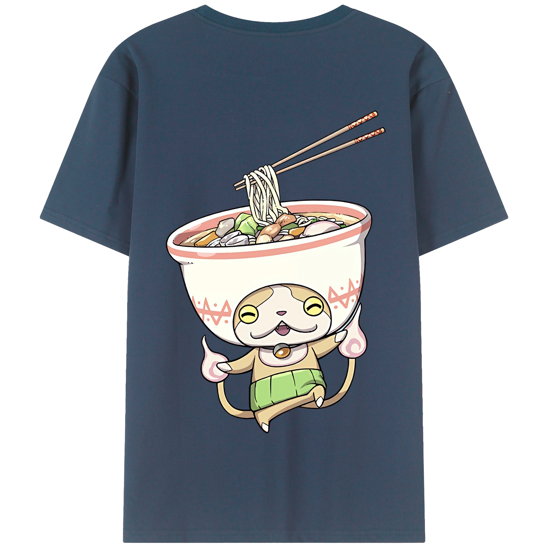 （画像用） 妖怪ウォッチ Yo-kai Watch 綿100％半袖Tシャツ（背面プリント）