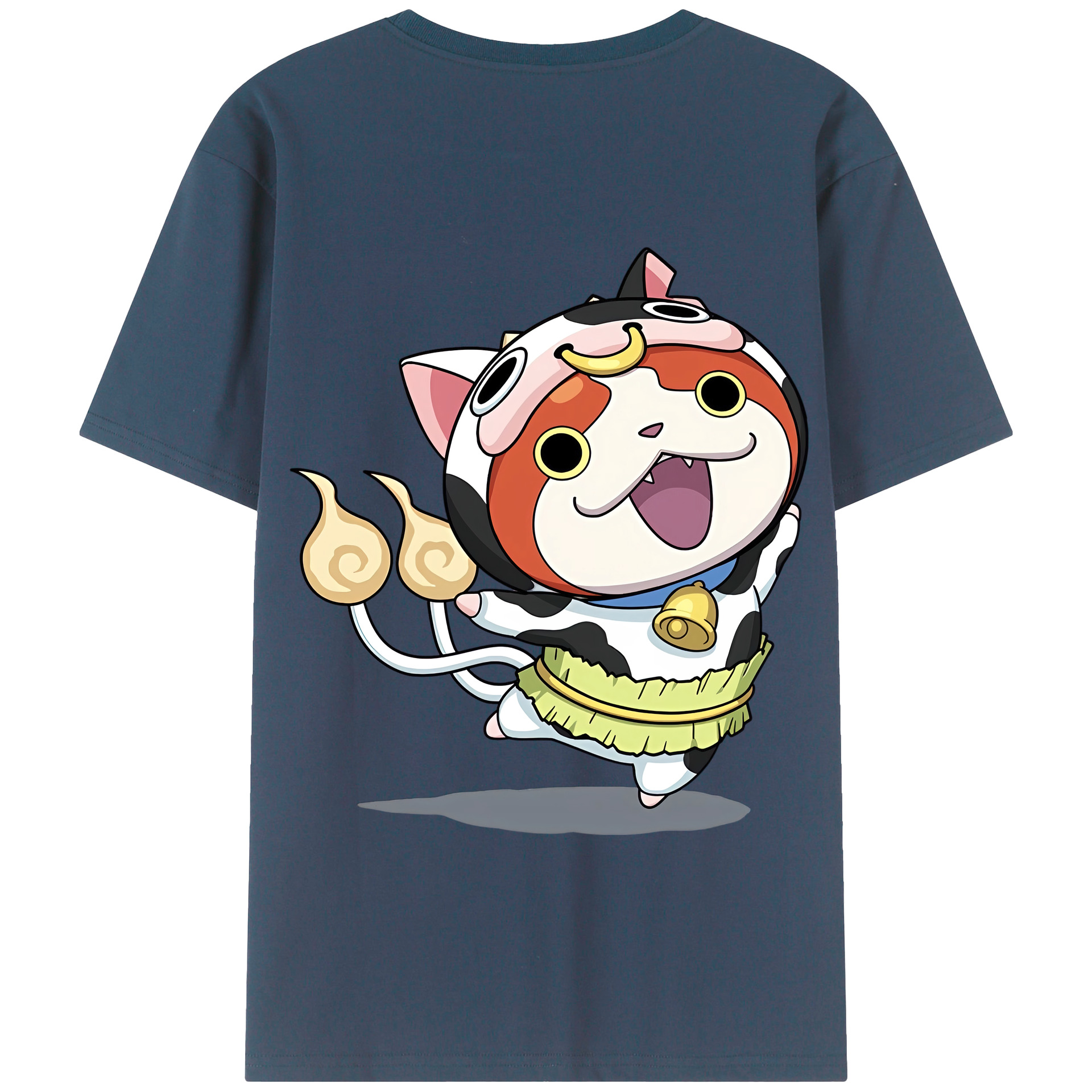 （画像用） 妖怪ウォッチ Yo-kai Watch 綿100％半袖Tシャツ（背面プリント）