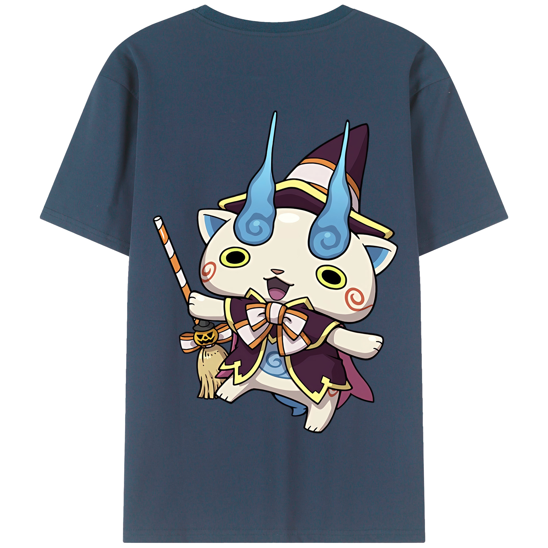 （画像用） 妖怪ウォッチ Yo-kai Watch 綿100％半袖Tシャツ（背面プリント）