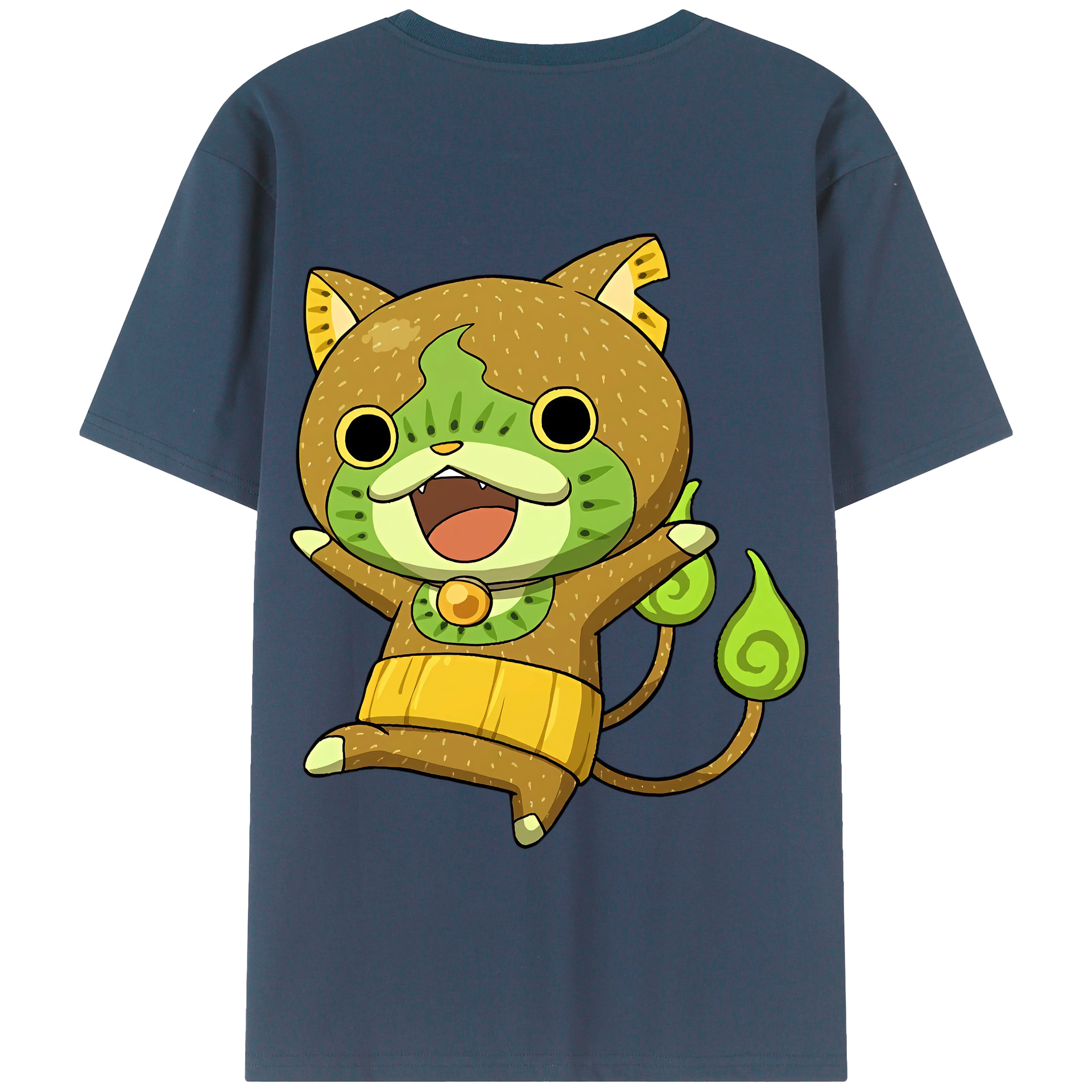 （画像用） 妖怪ウォッチ Yo-kai Watch 綿100％半袖Tシャツ（背面プリント）