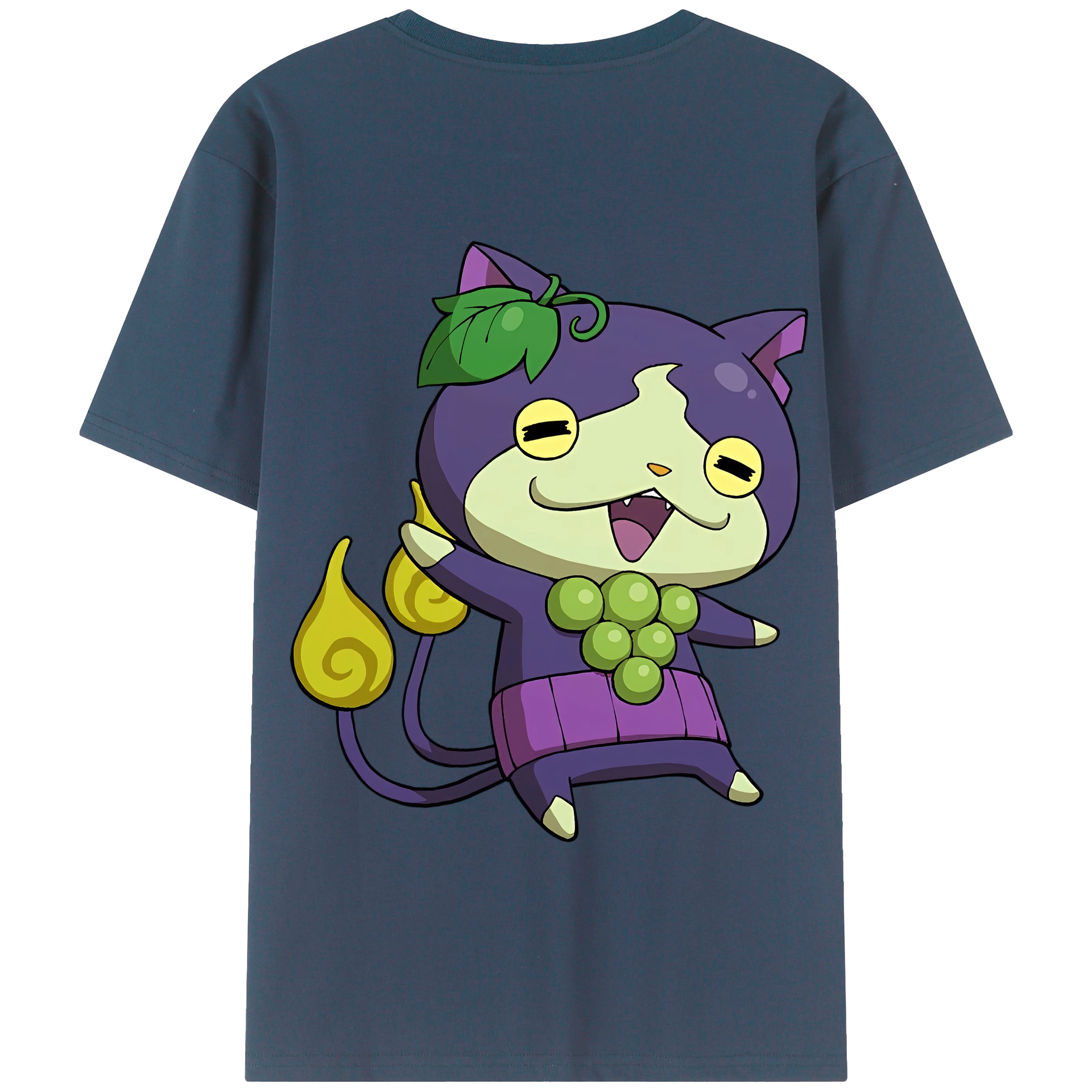 （画像用） 妖怪ウォッチ Yo-kai Watch 綿100％半袖Tシャツ（背面プリント）