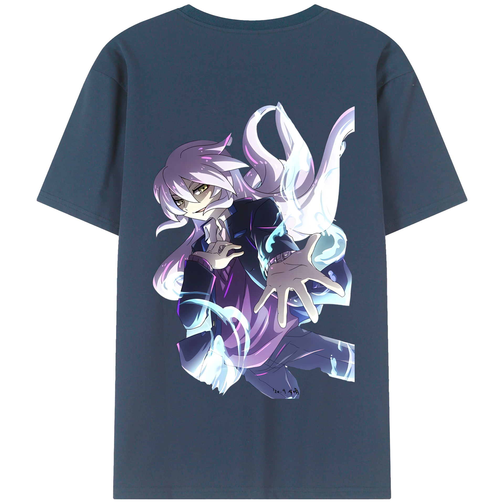 （画像用） 妖怪ウォッチ Yo-kai Watch 綿100％半袖Tシャツ（背面プリント）