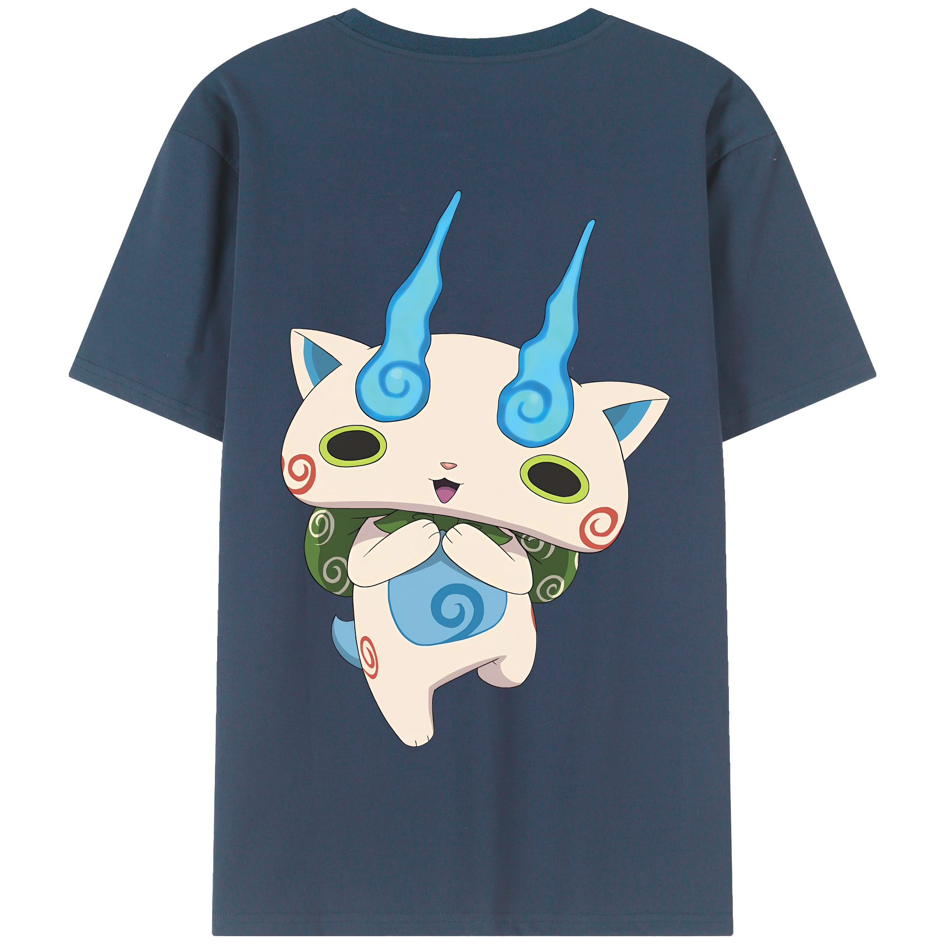 （画像用） 妖怪ウォッチ Yo-kai Watch 綿100％半袖Tシャツ（背面プリント）