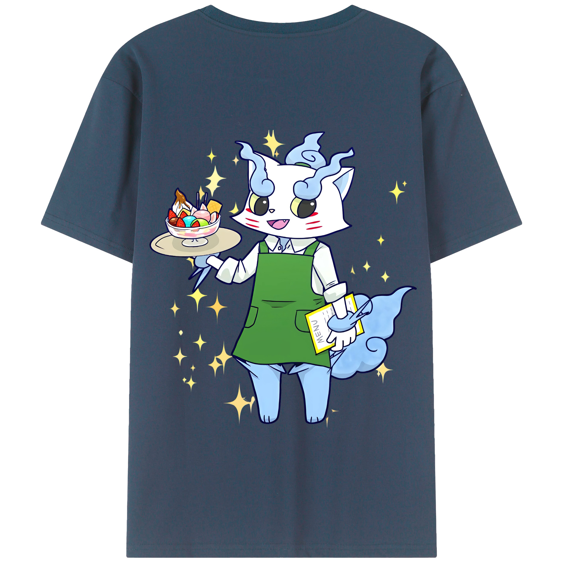 （画像用） 妖怪ウォッチ Yo-kai Watch 綿100％半袖Tシャツ（背面プリント）