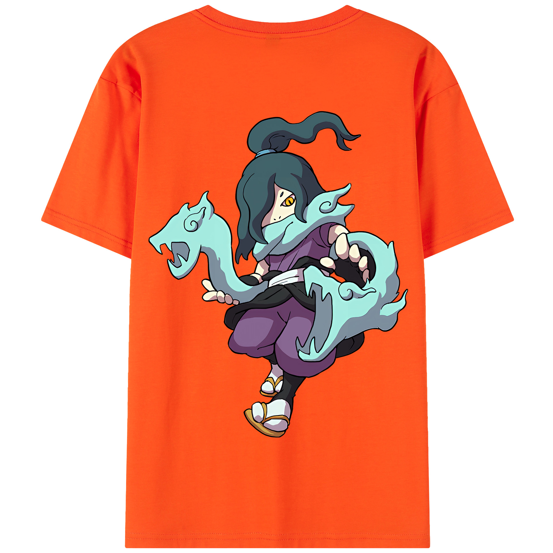 （画像用） 妖怪ウォッチ Yo-kai Watch 綿100％半袖Tシャツ（背面プリント）