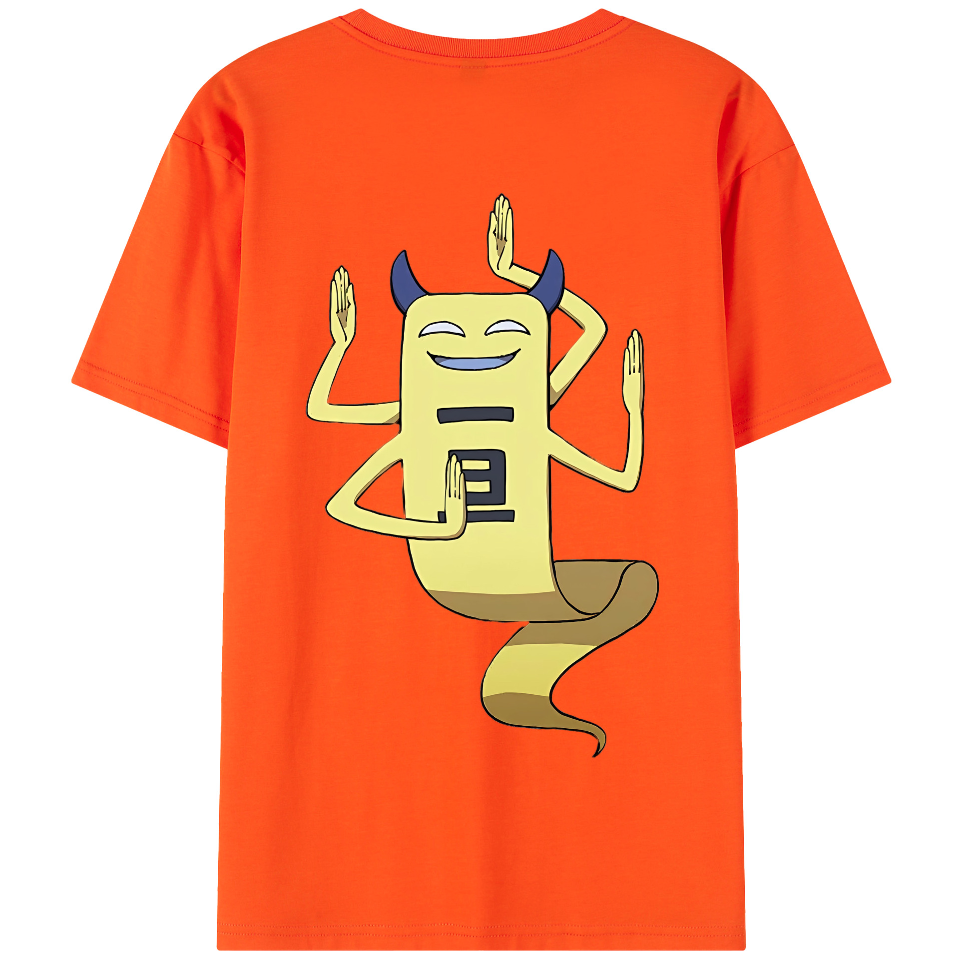 （画像用） 妖怪ウォッチ Yo-kai Watch 綿100％半袖Tシャツ（背面プリント）