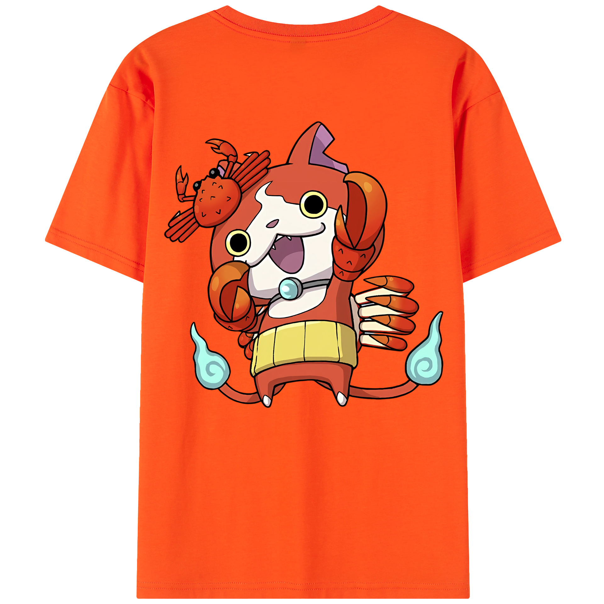 （画像用） 妖怪ウォッチ Yo-kai Watch 綿100％半袖Tシャツ（背面プリント）