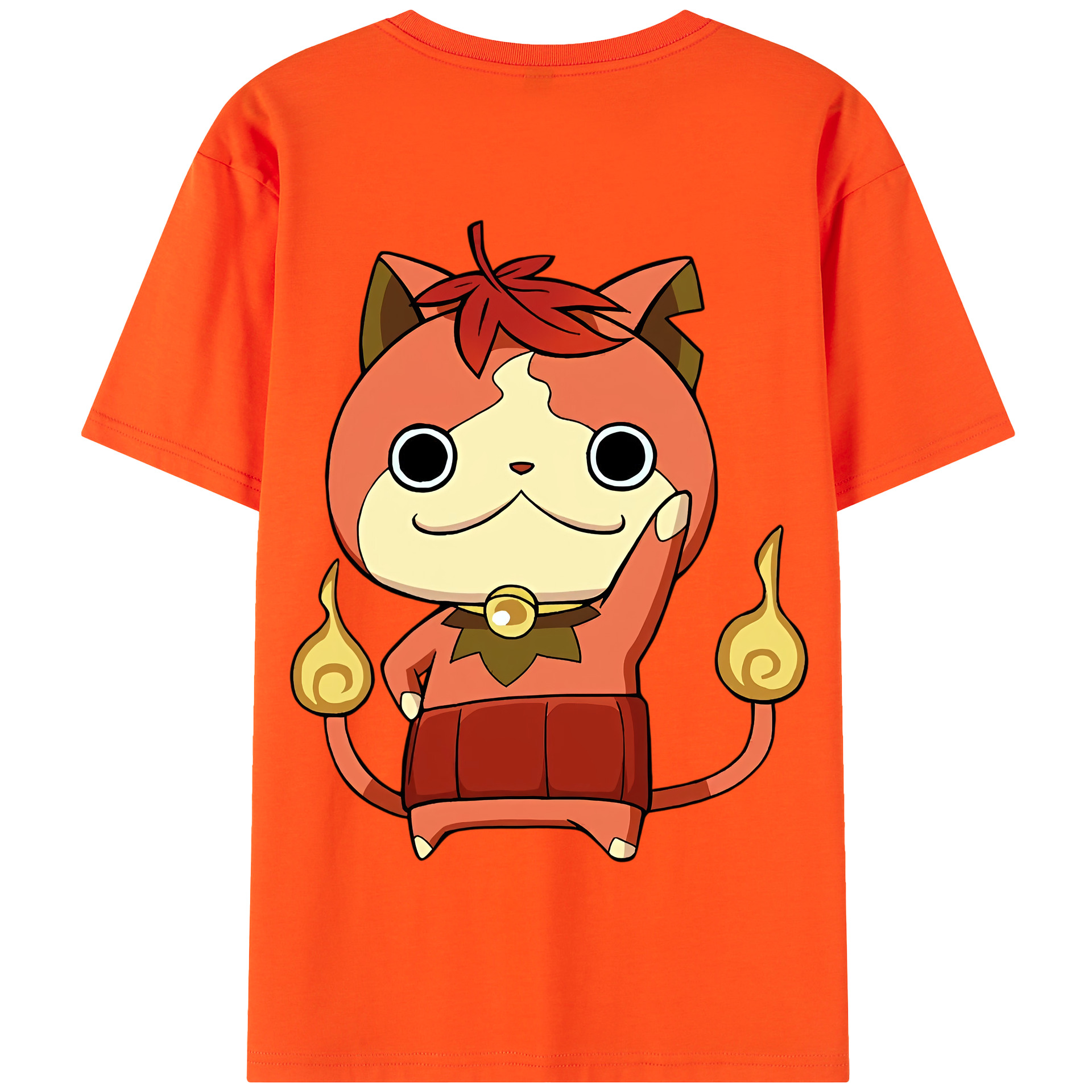 （画像用） 妖怪ウォッチ Yo-kai Watch 綿100％半袖Tシャツ（背面プリント）