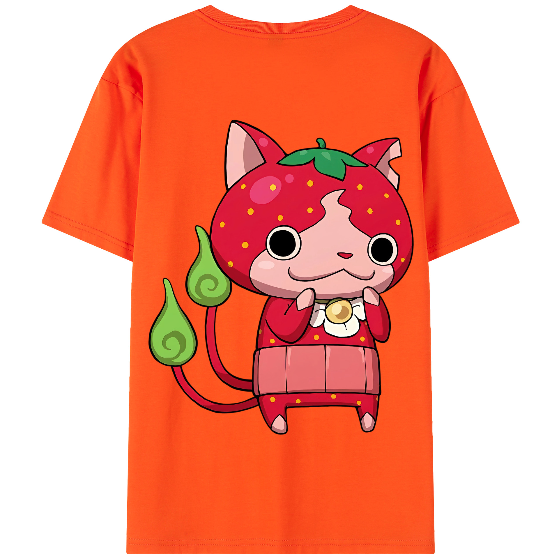 （画像用） 妖怪ウォッチ Yo-kai Watch 綿100％半袖Tシャツ（背面プリント）