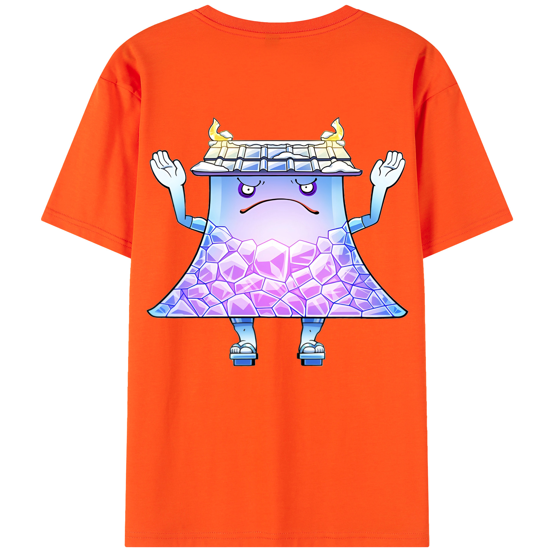 （画像用） 妖怪ウォッチ Yo-kai Watch 綿100％半袖Tシャツ（背面プリント）