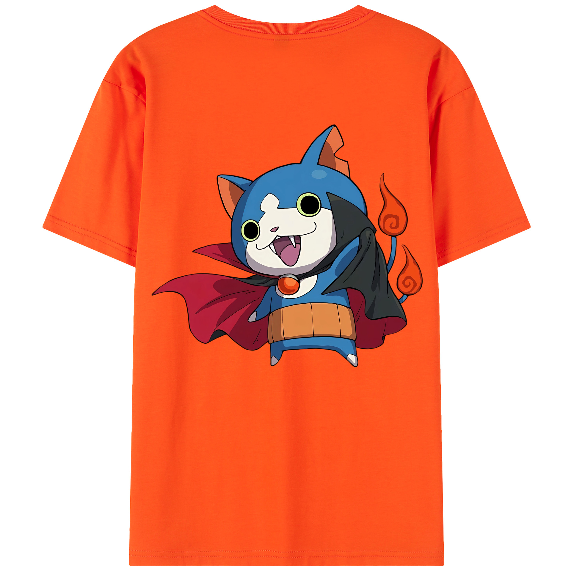 （画像用） 妖怪ウォッチ Yo-kai Watch 綿100％半袖Tシャツ（背面プリント）