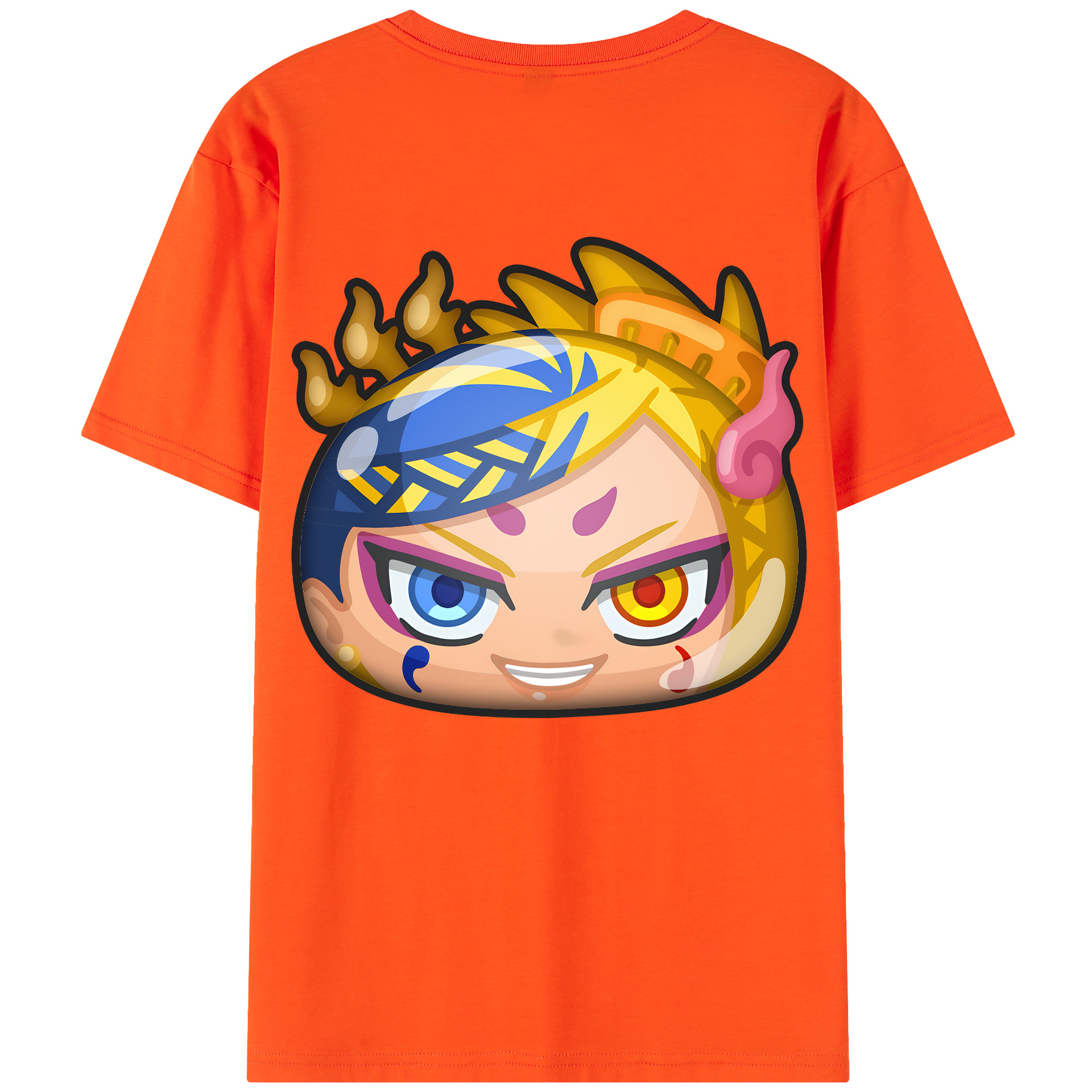 （画像用） 妖怪ウォッチ Yo-kai Watch 綿100％半袖Tシャツ（背面プリント）