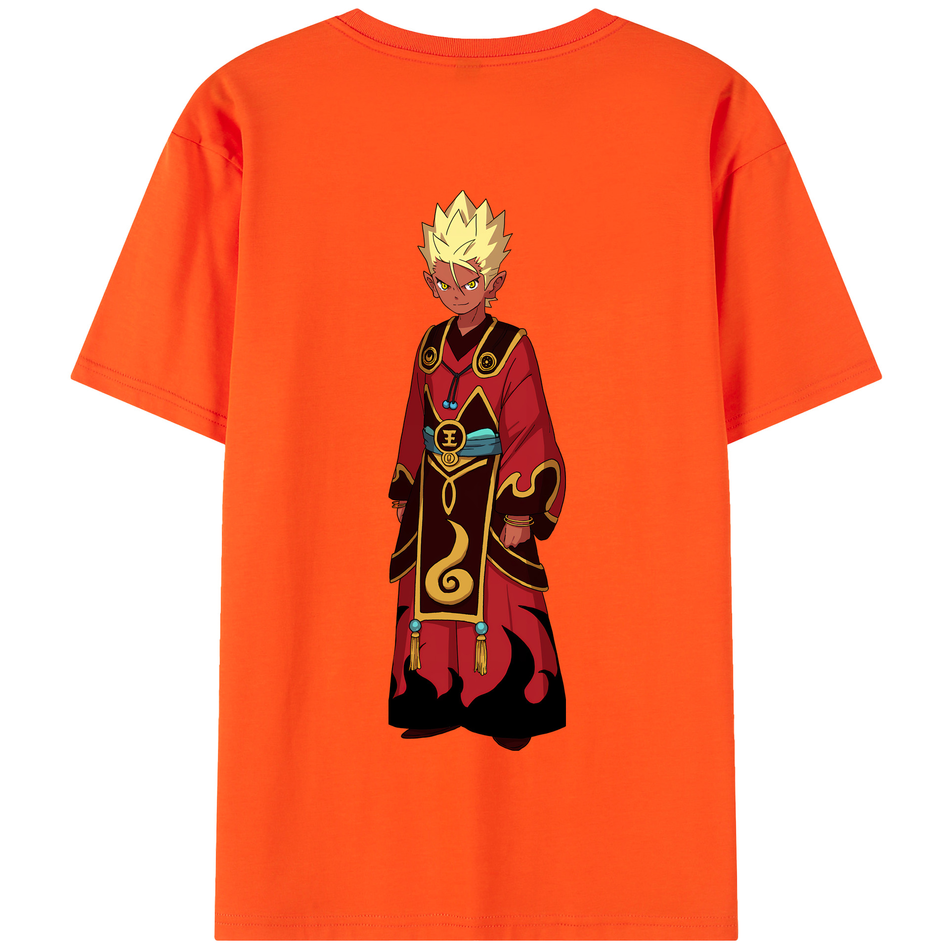 （画像用） 妖怪ウォッチ Yo-kai Watch 綿100％半袖Tシャツ（背面プリント）