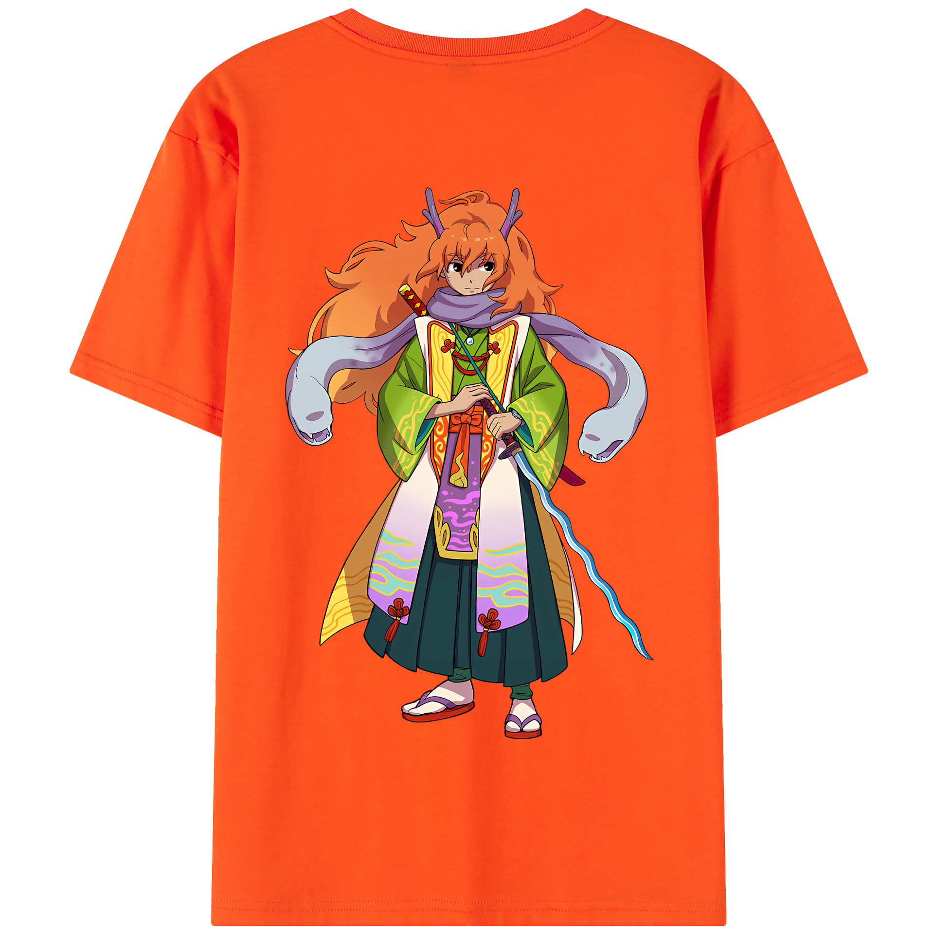 （画像用） 妖怪ウォッチ Yo-kai Watch 綿100％半袖Tシャツ（背面プリント）