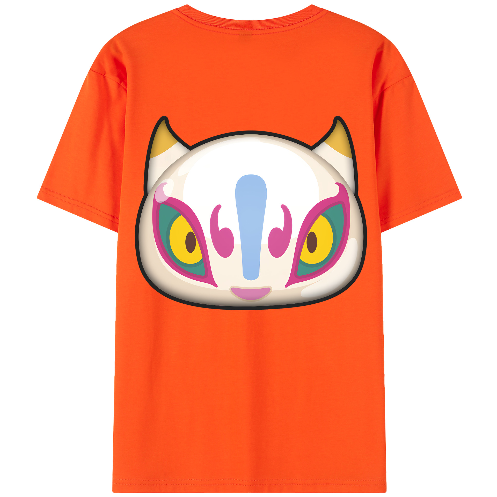 （画像用） 妖怪ウォッチ Yo-kai Watch 綿100％半袖Tシャツ（背面プリント）