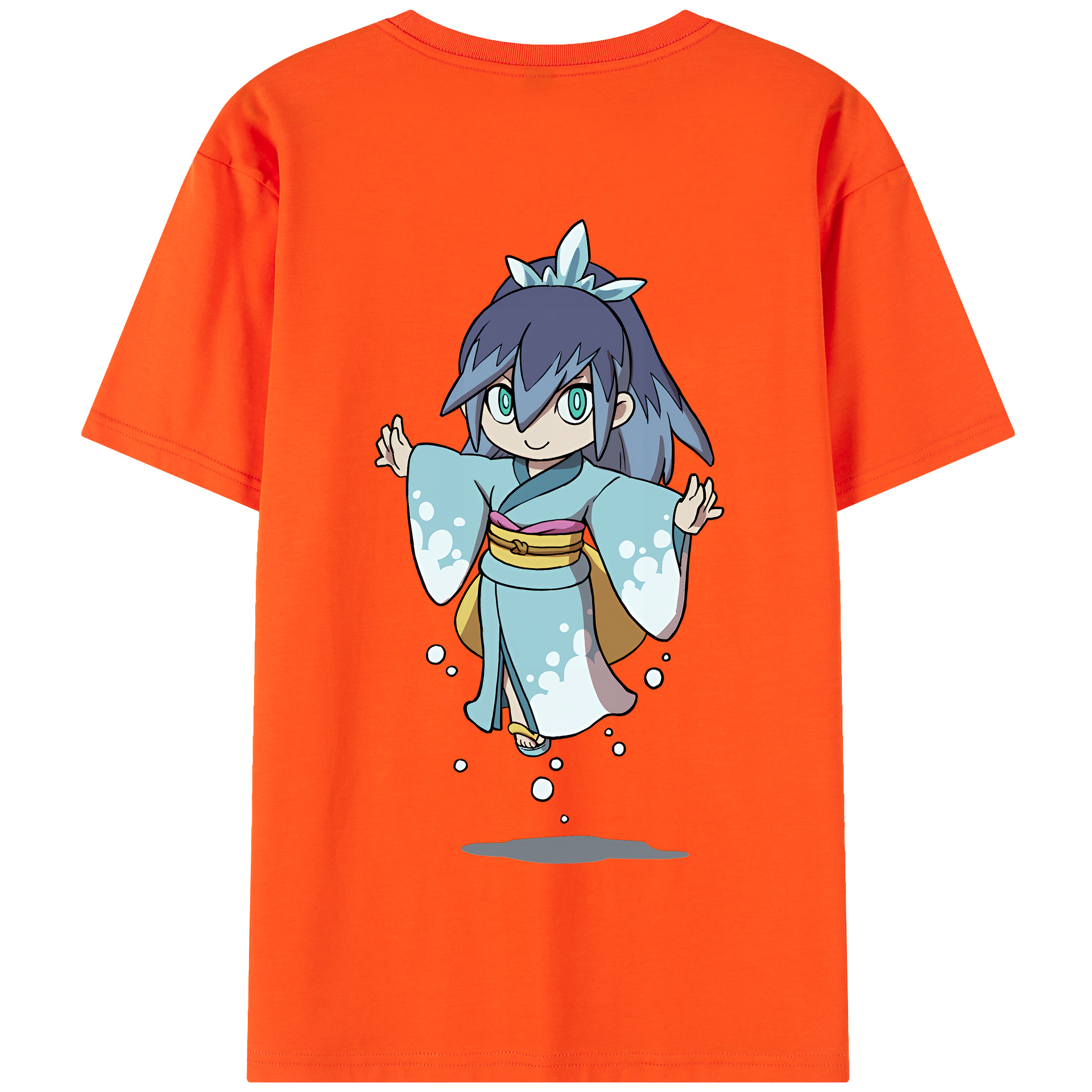（画像用） 妖怪ウォッチ Yo-kai Watch 綿100％半袖Tシャツ（背面プリント）