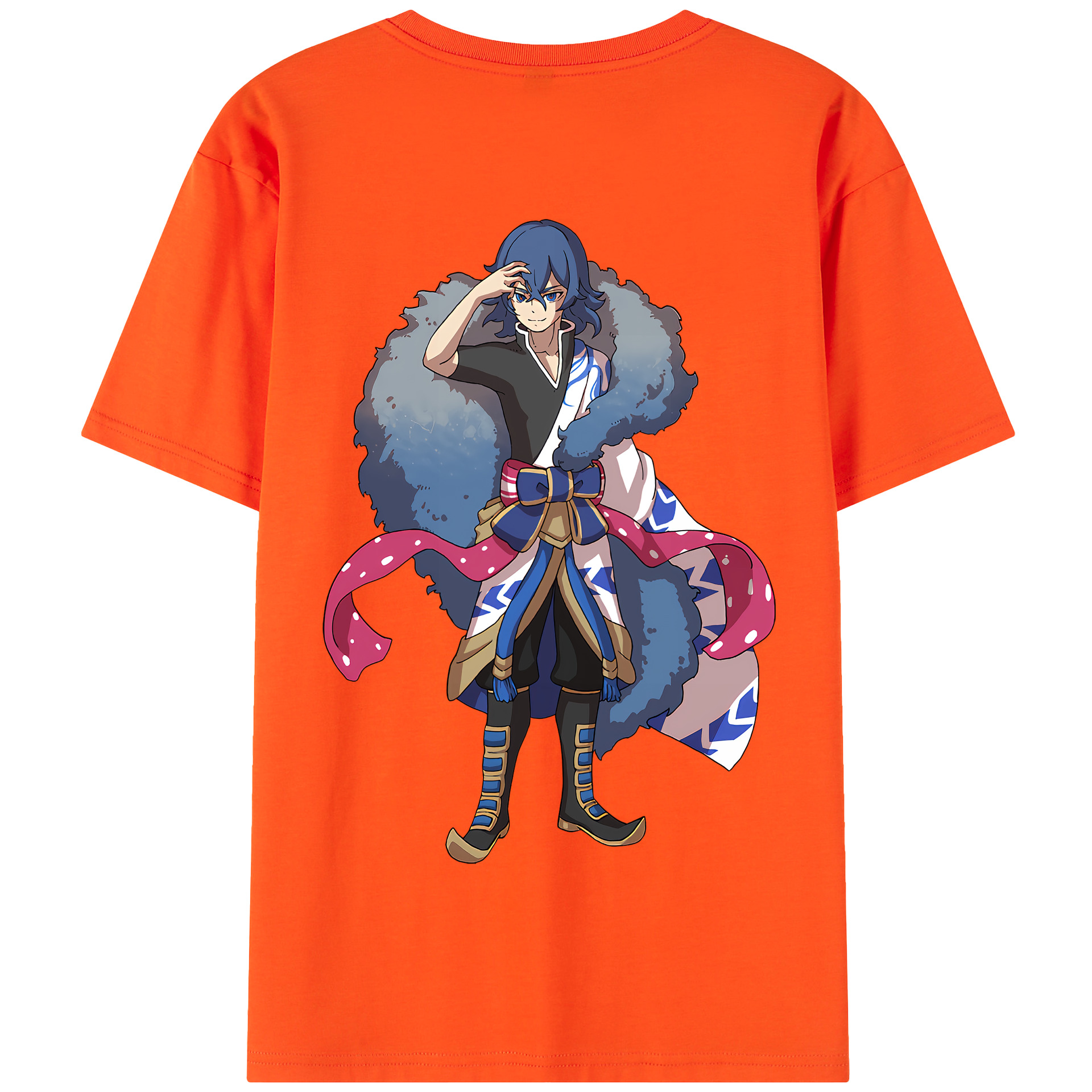 （画像用） 妖怪ウォッチ Yo-kai Watch 綿100％半袖Tシャツ（背面プリント）