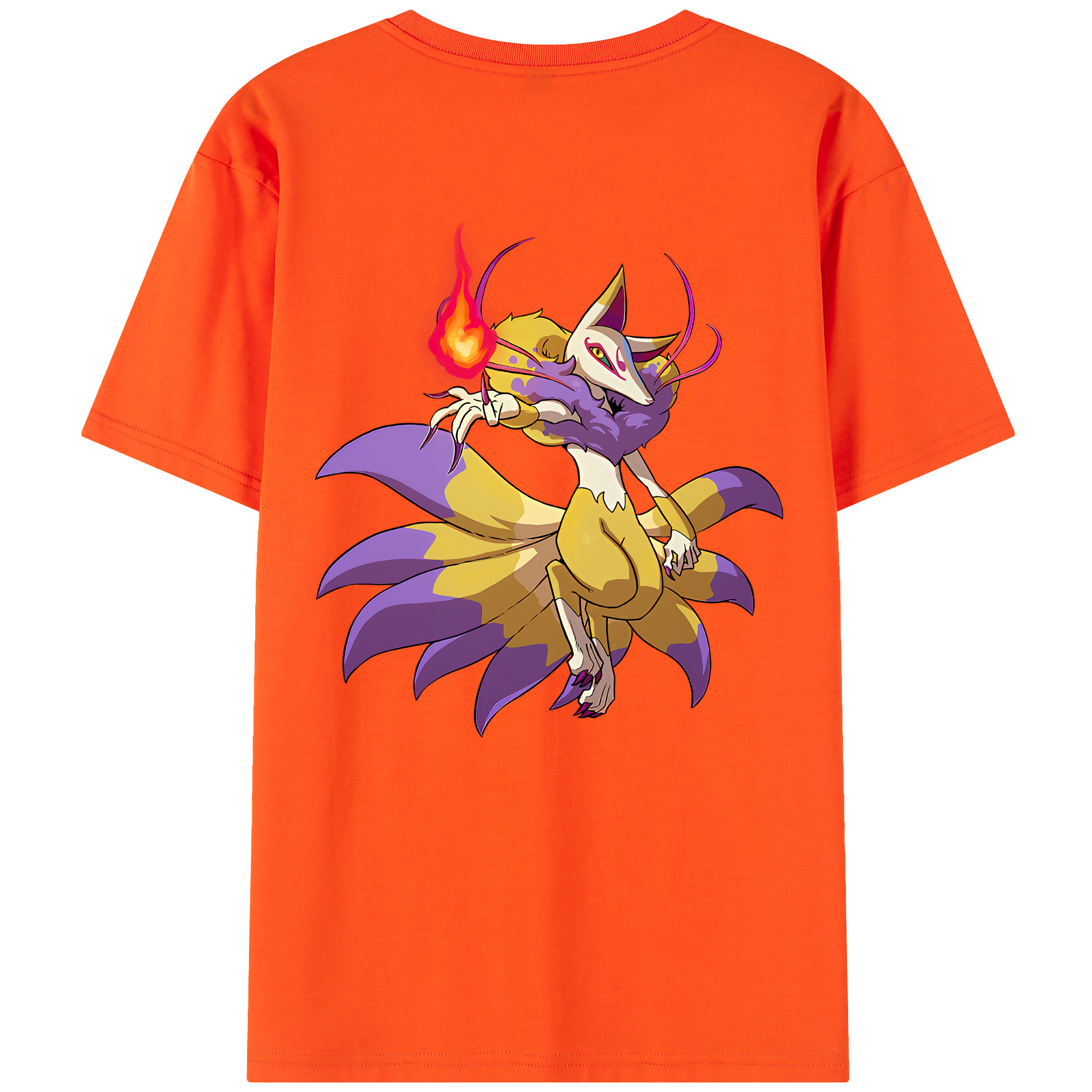 （画像用） 妖怪ウォッチ Yo-kai Watch 綿100％半袖Tシャツ（背面プリント）