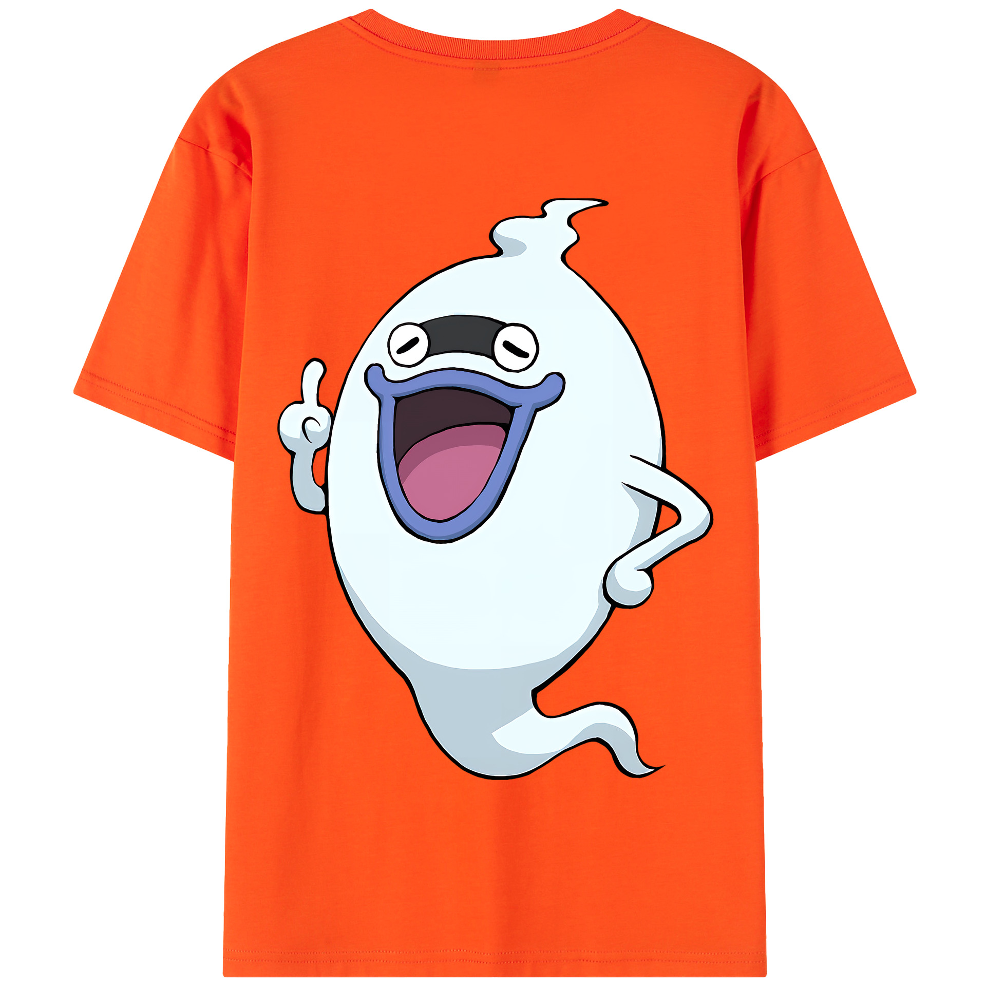 （画像用） 妖怪ウォッチ Yo-kai Watch 綿100％半袖Tシャツ（背面プリント）