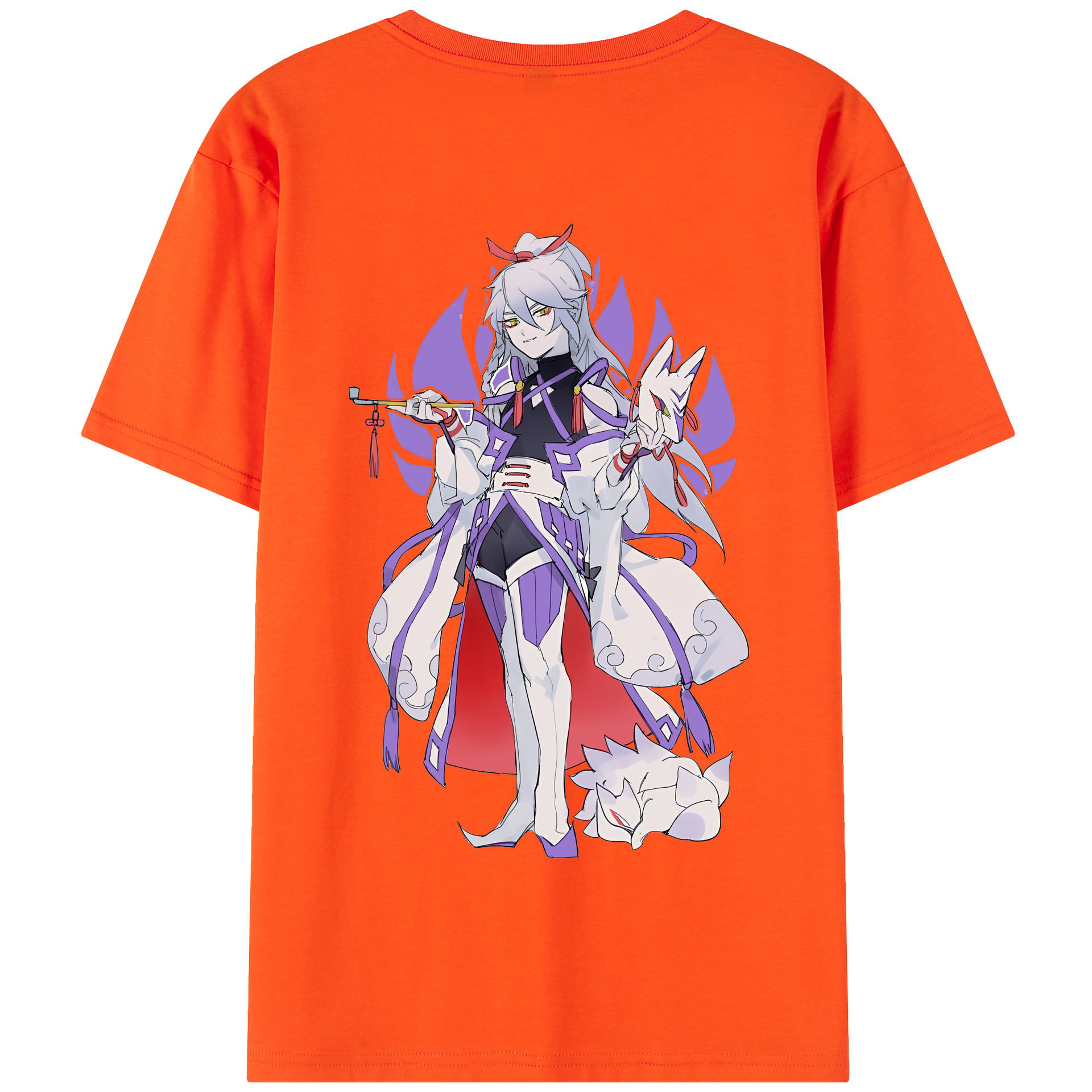 （画像用） 妖怪ウォッチ Yo-kai Watch 綿100％半袖Tシャツ（背面プリント）