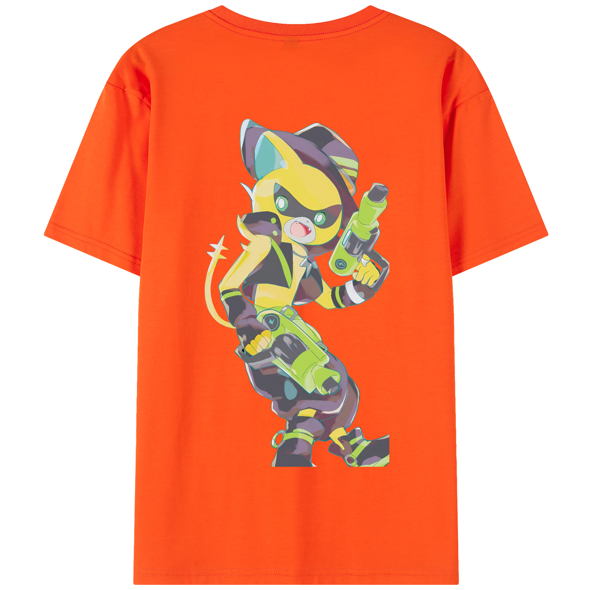 （画像用） 妖怪ウォッチ Yo-kai Watch 綿100％半袖Tシャツ（背面プリント）