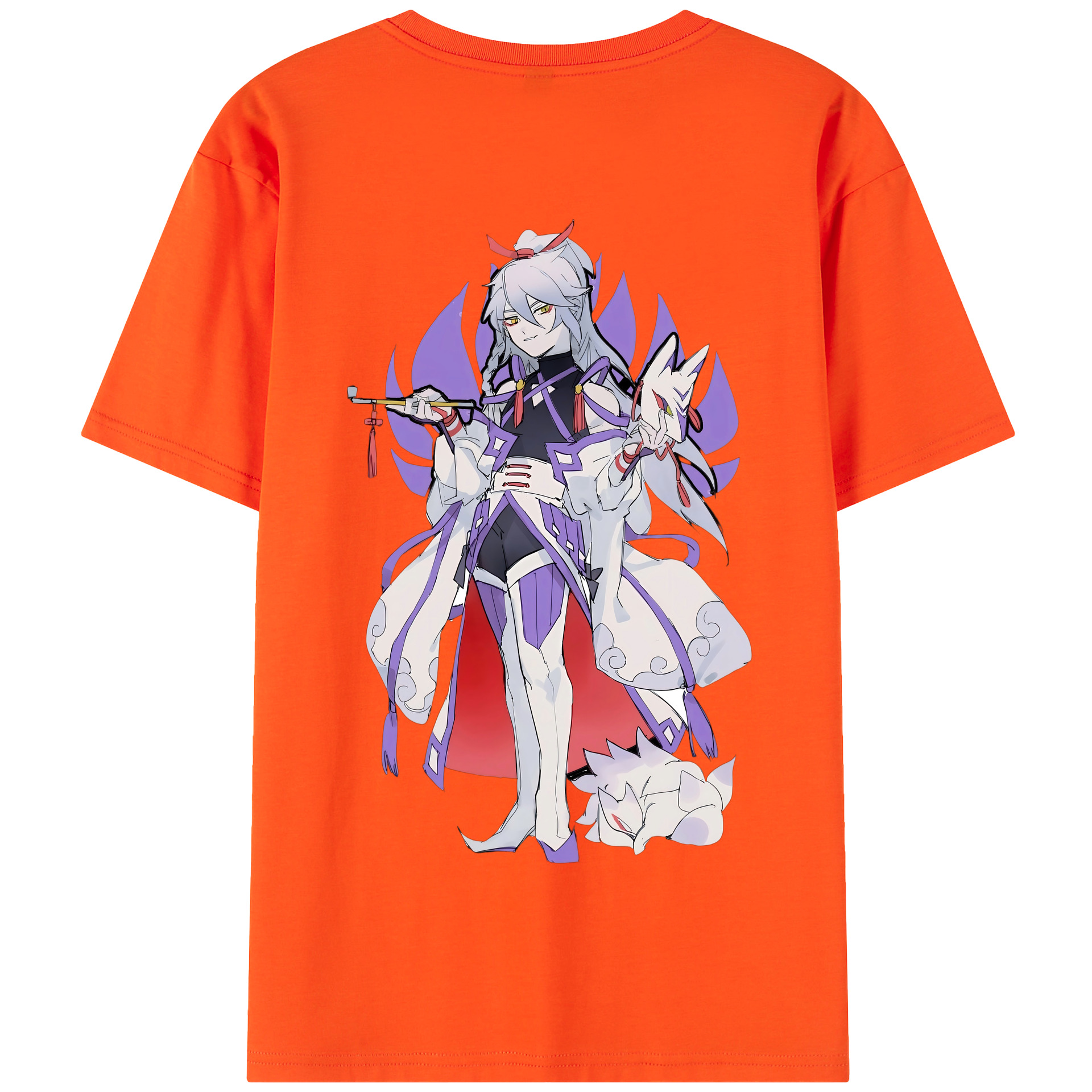 （画像用） 妖怪ウォッチ Yo-kai Watch 綿100％半袖Tシャツ（背面プリント）