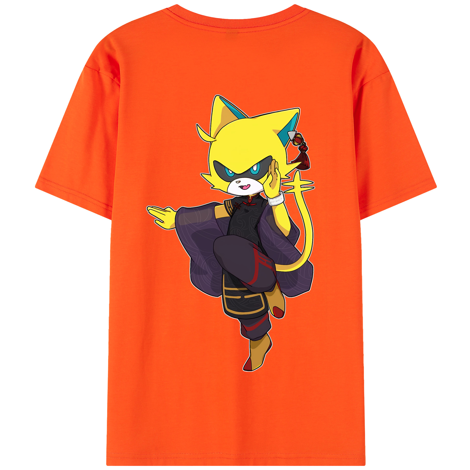 （画像用） 妖怪ウォッチ Yo-kai Watch 綿100％半袖Tシャツ（背面プリント）