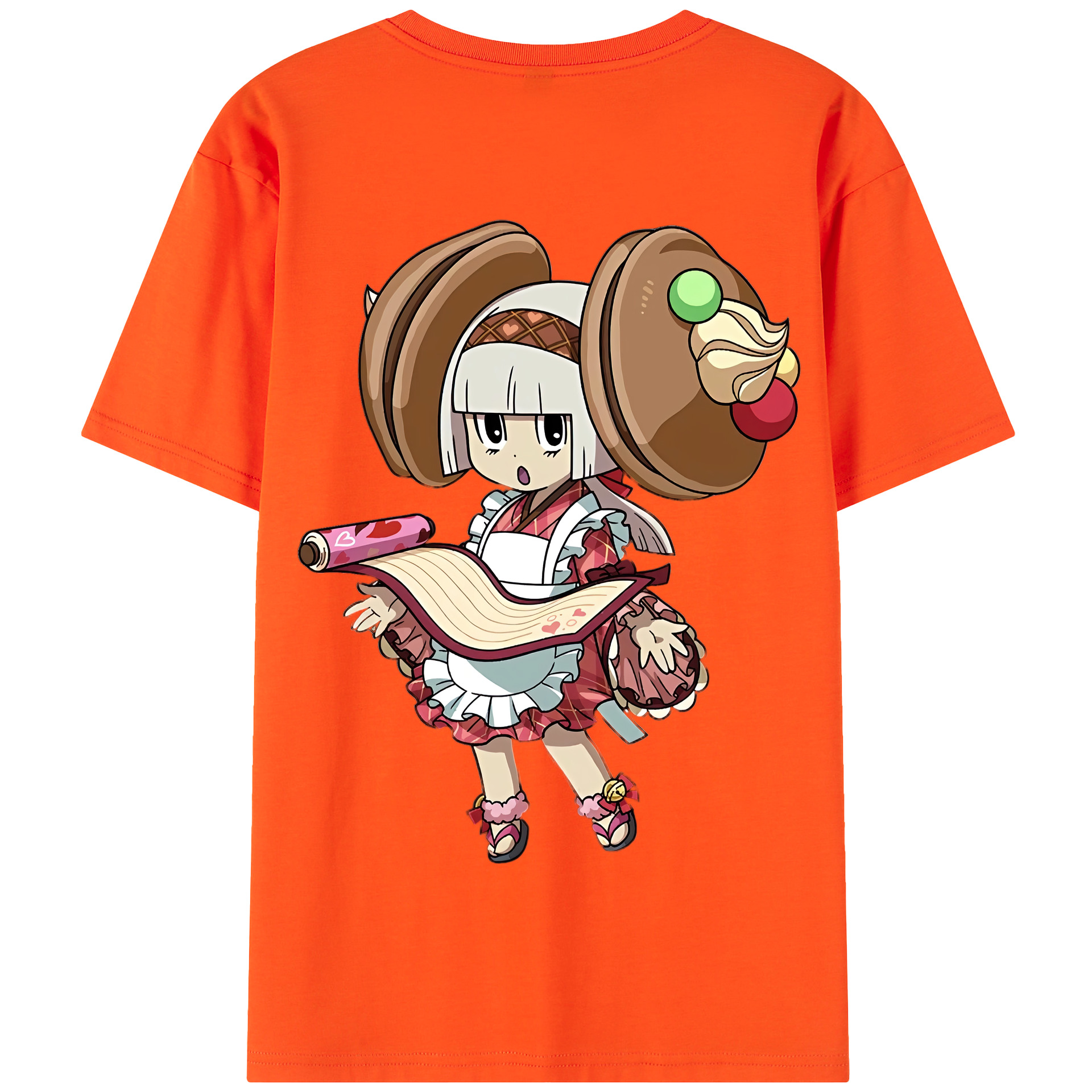 （画像用） 妖怪ウォッチ Yo-kai Watch 綿100％半袖Tシャツ（背面プリント）