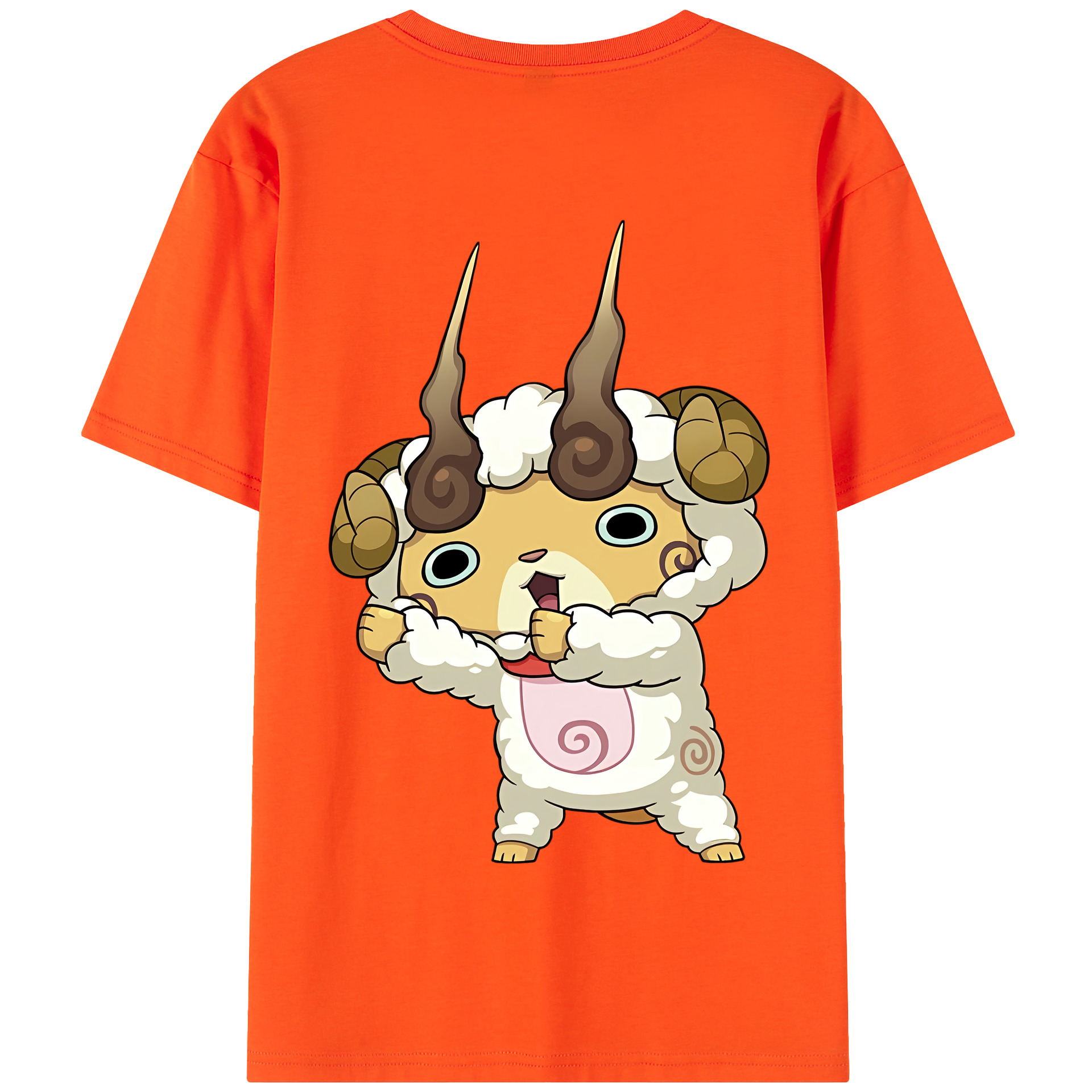 （画像用） 妖怪ウォッチ Yo-kai Watch 綿100％半袖Tシャツ（背面プリント）