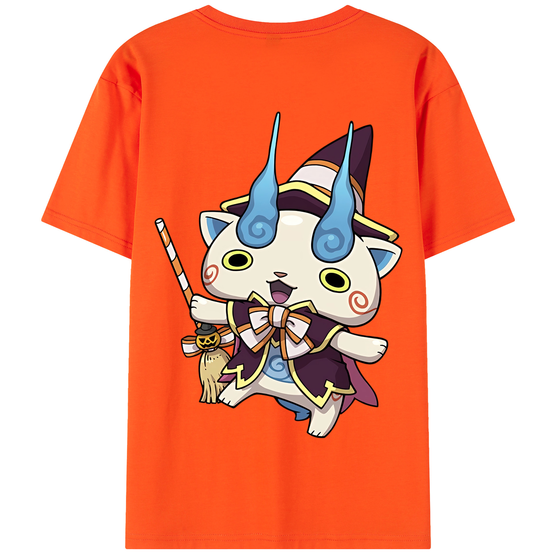 （画像用） 妖怪ウォッチ Yo-kai Watch 綿100％半袖Tシャツ（背面プリント）