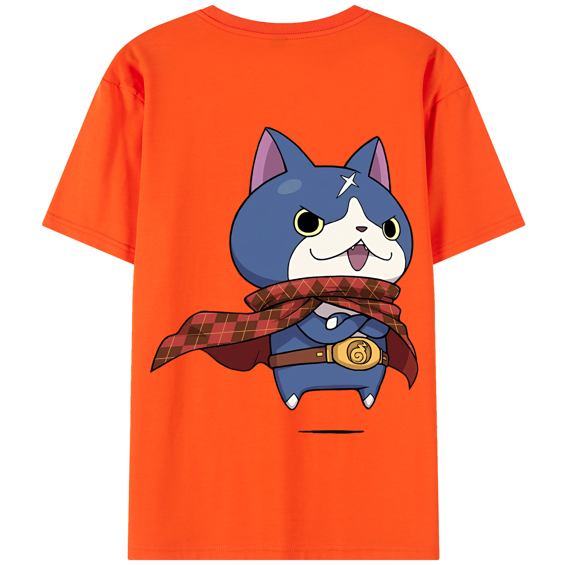 （画像用） 妖怪ウォッチ Yo-kai Watch 綿100％半袖Tシャツ（背面プリント）