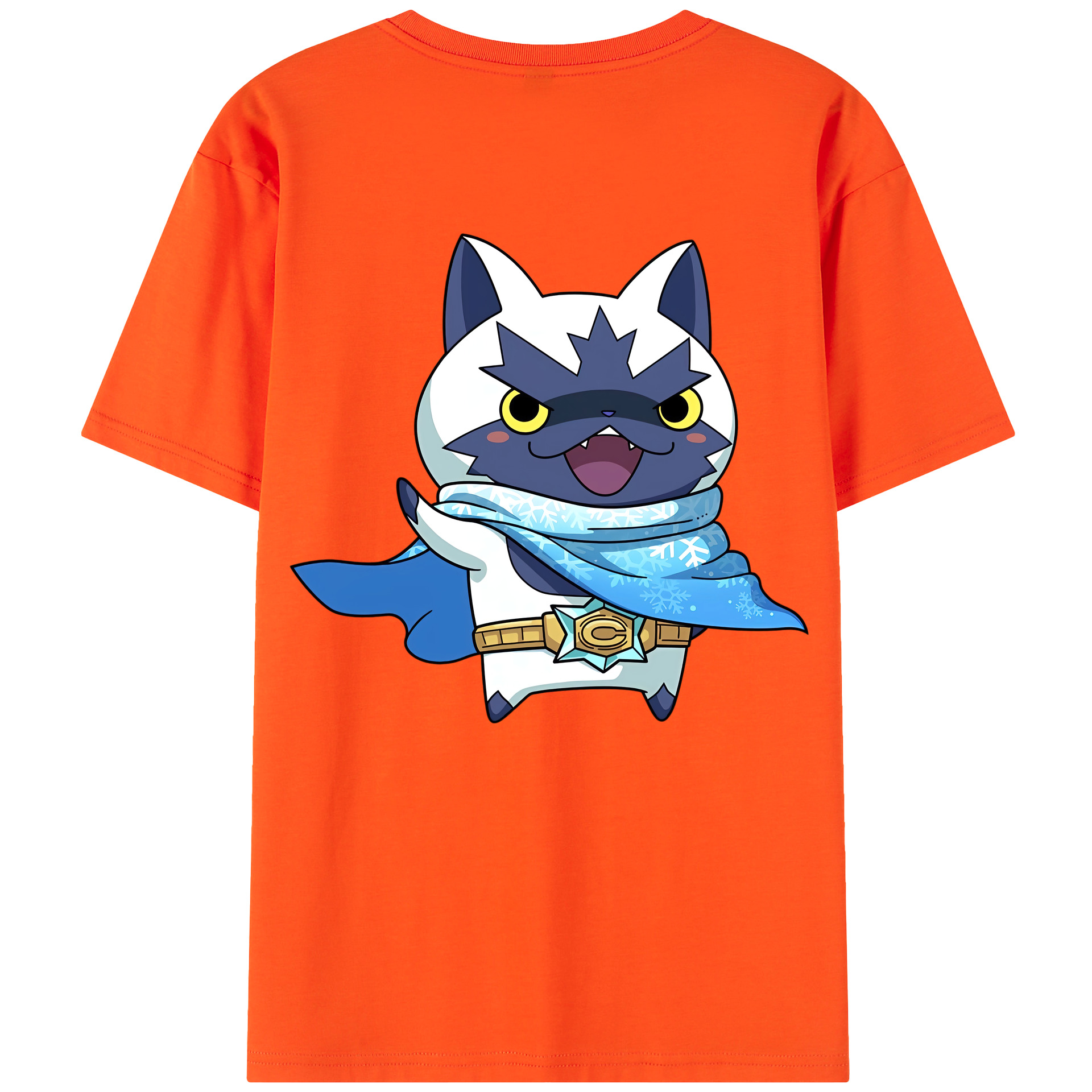 （画像用） 妖怪ウォッチ Yo-kai Watch 綿100％半袖Tシャツ（背面プリント）
