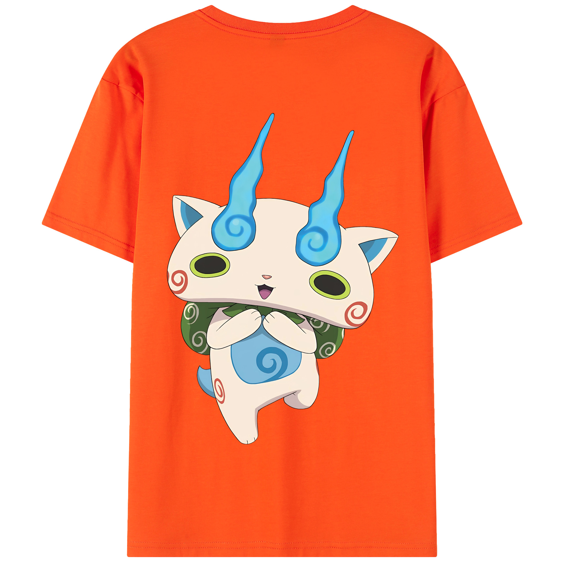 （画像用） 妖怪ウォッチ Yo-kai Watch 綿100％半袖Tシャツ（背面プリント）