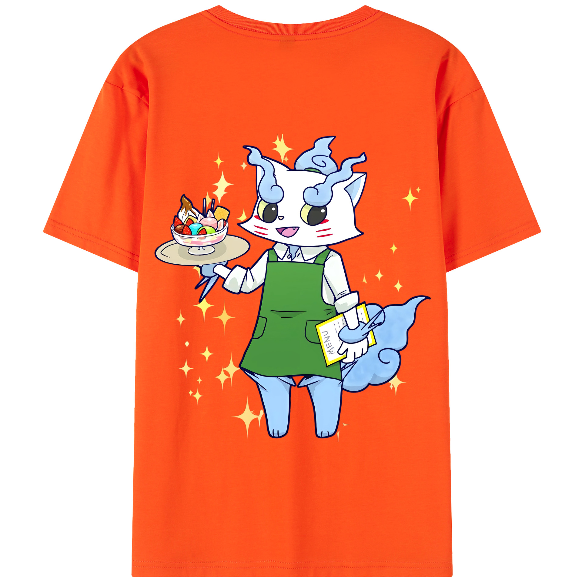 （画像用） 妖怪ウォッチ Yo-kai Watch 綿100％半袖Tシャツ（背面プリント）
